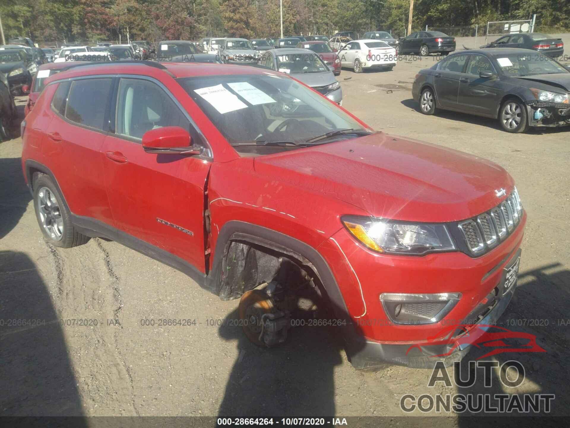 JEEP COMPASS 2019 - 3C4NJDCB8KT620947