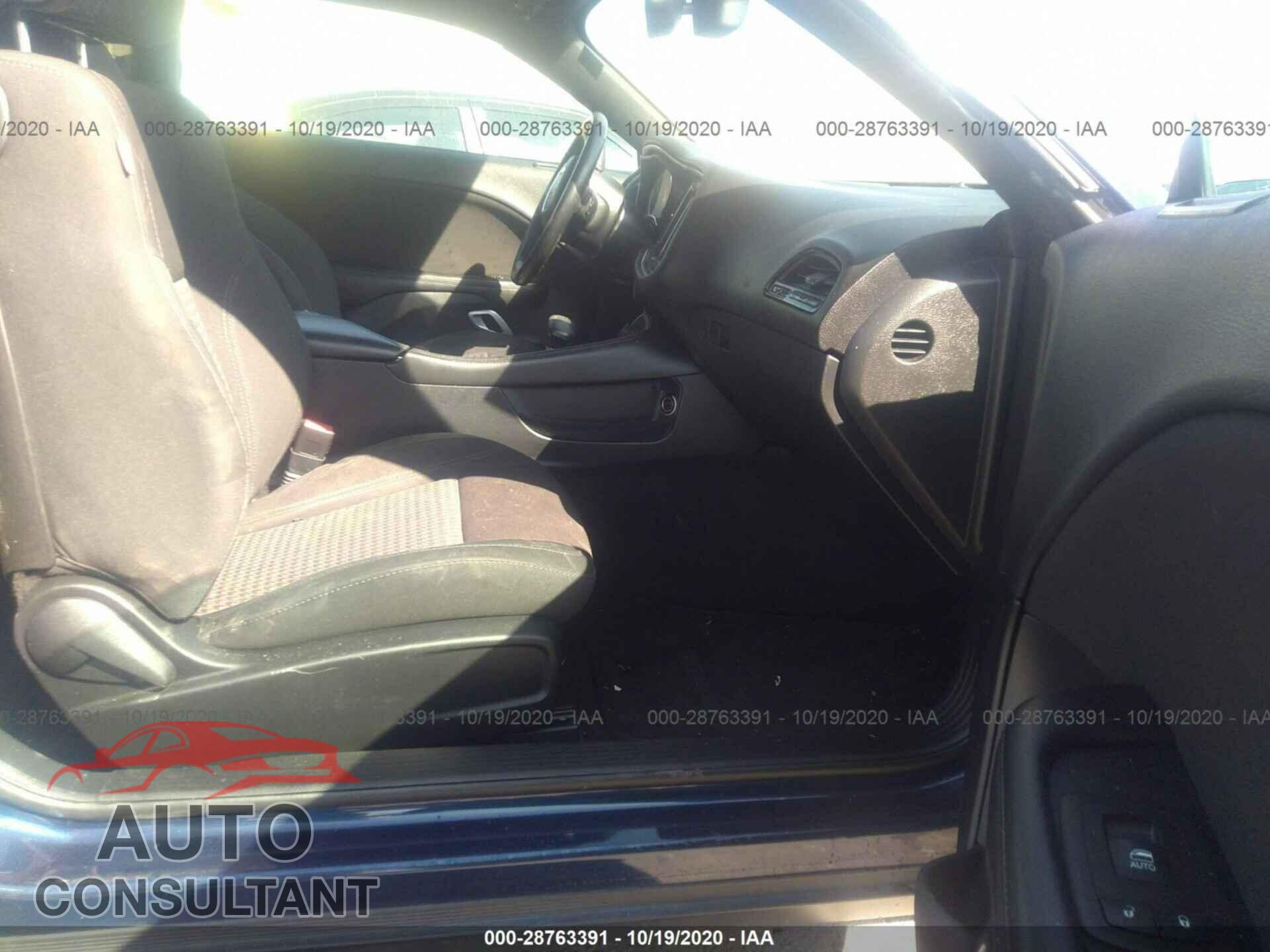 DODGE CHALLENGER 2016 - 2C3CDZAG2GH316088