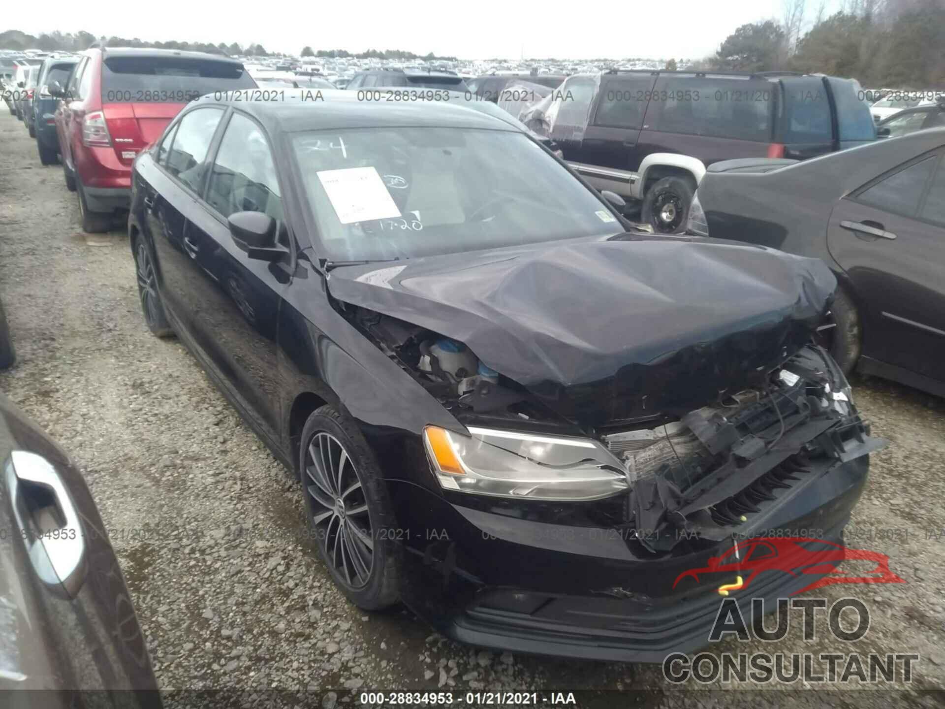 VOLKSWAGEN JETTA SEDAN 2016 - 3VWD17AJ9GM299491