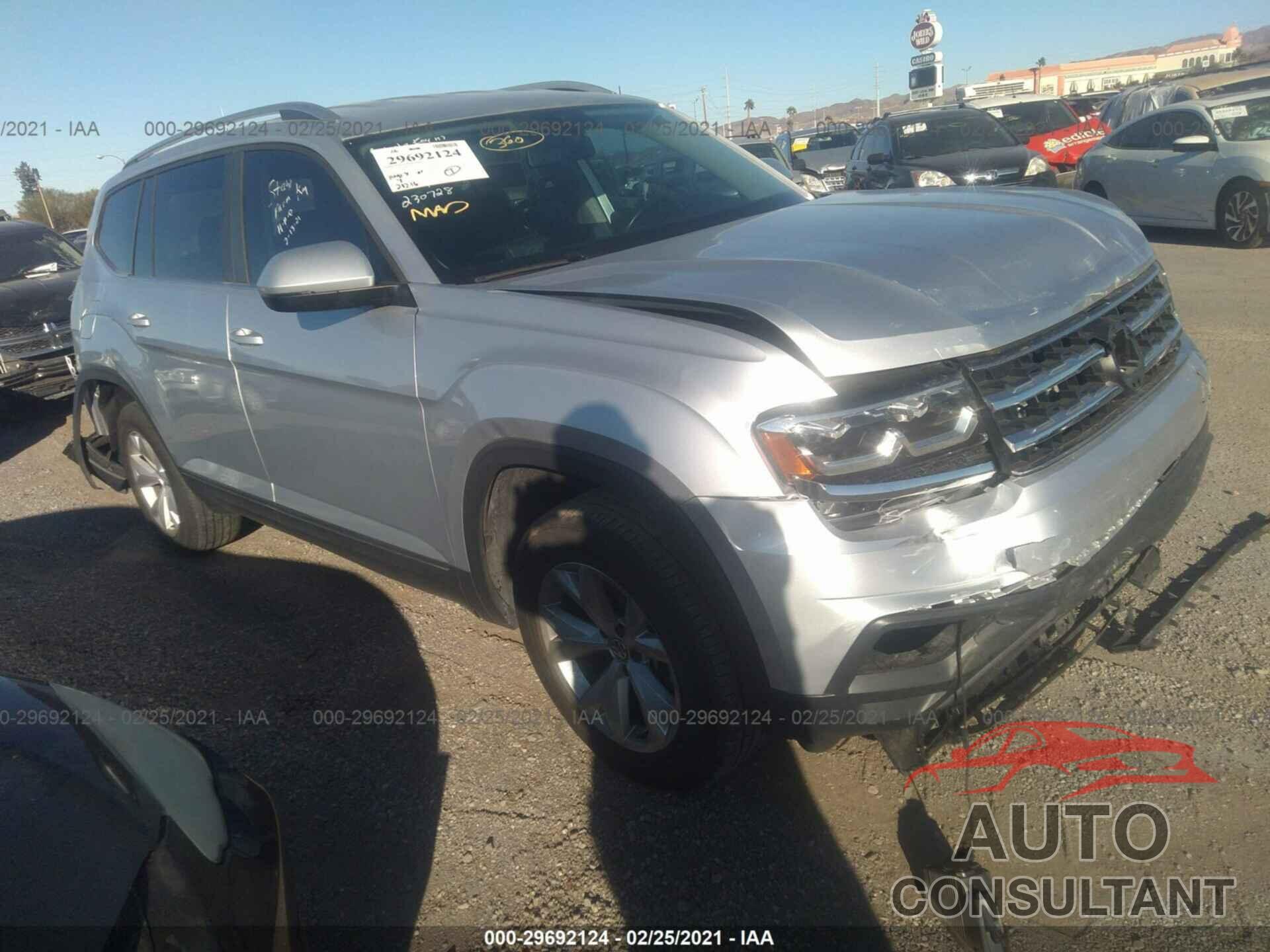 VOLKSWAGEN ATLAS 2018 - 1V2CR2CA8JC547275