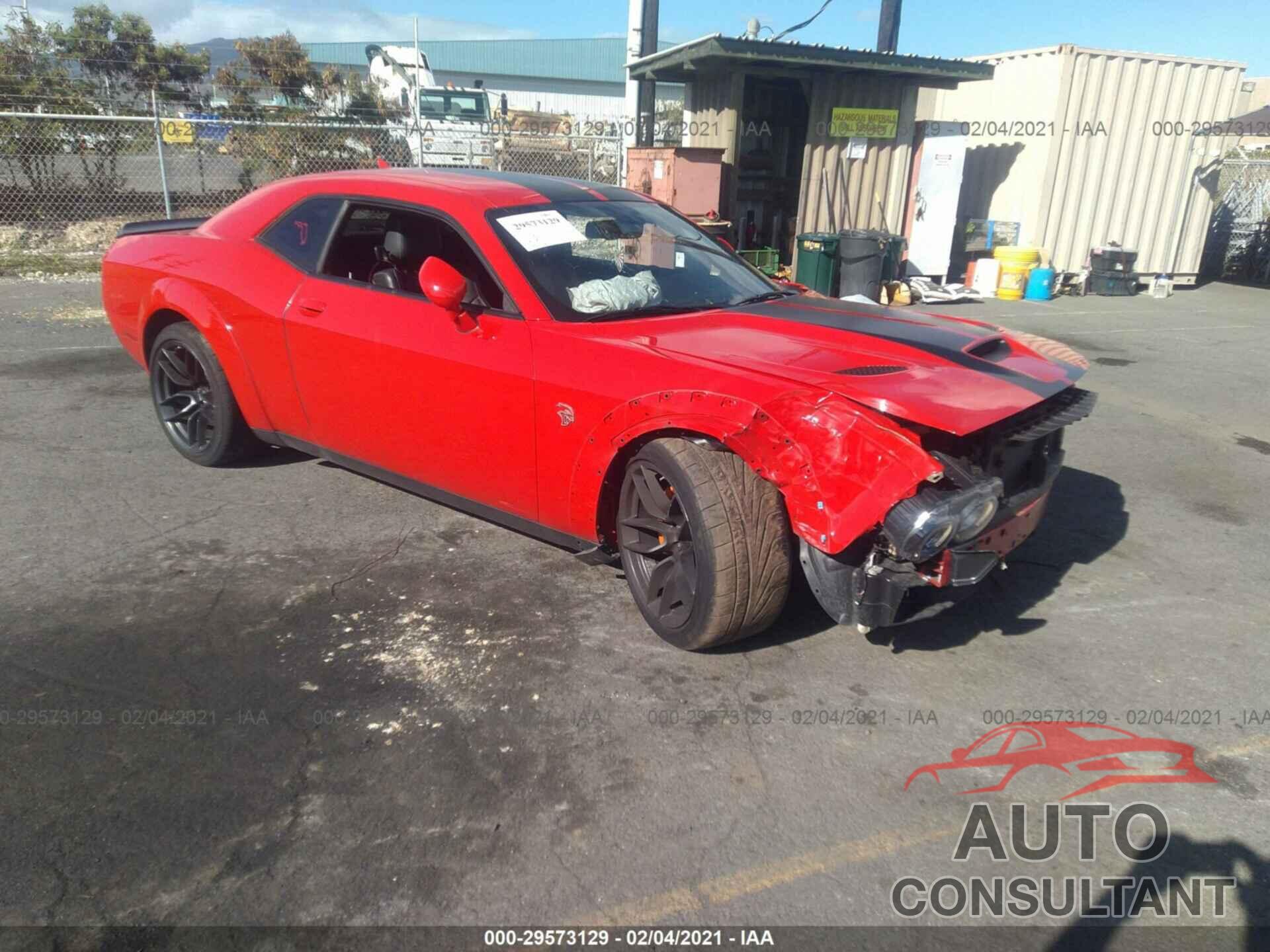 DODGE CHALLENGER 2018 - 2C3CDZC92JH146403
