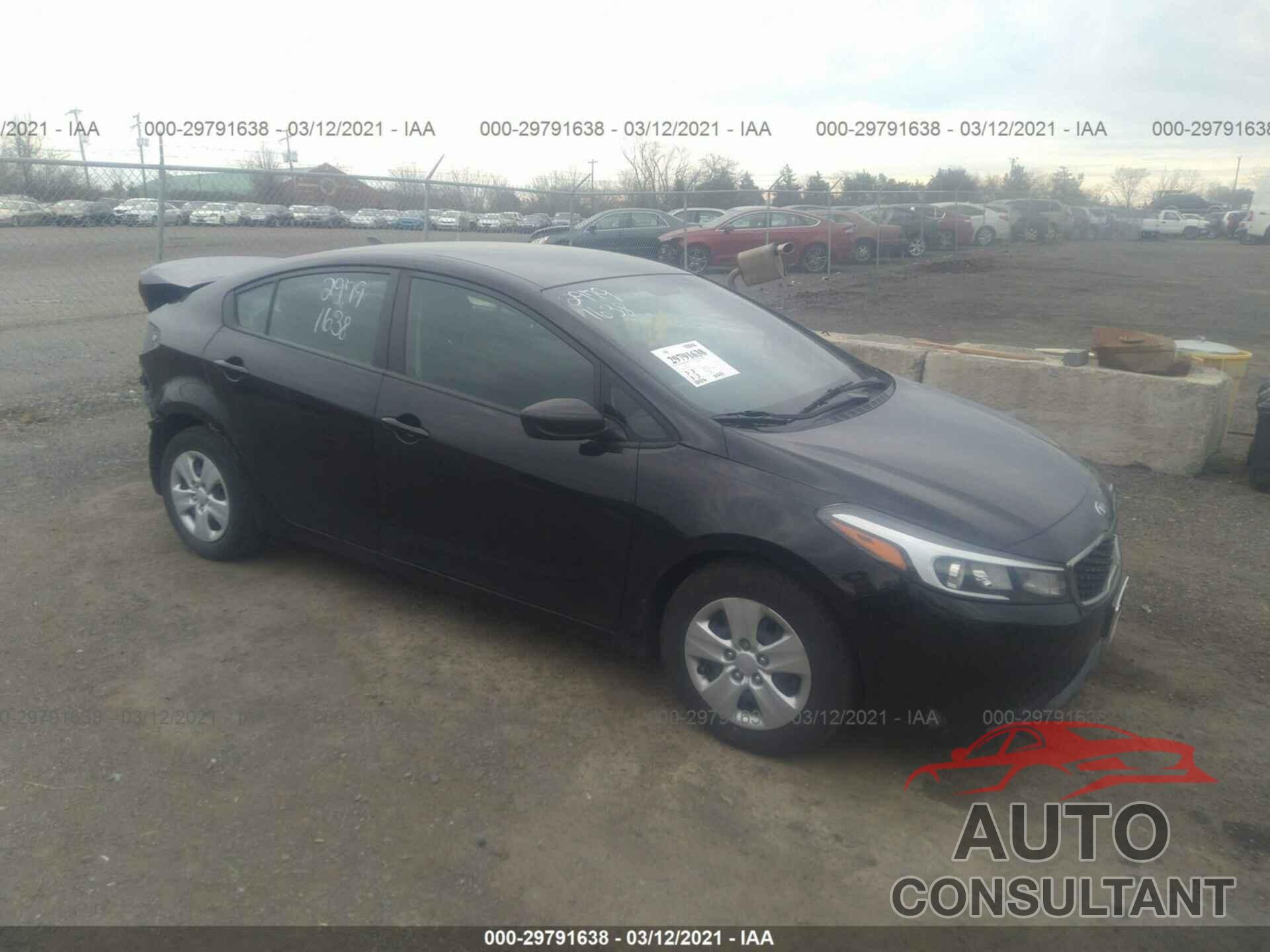 KIA FORTE 2017 - 3KPFK4A73HE052457