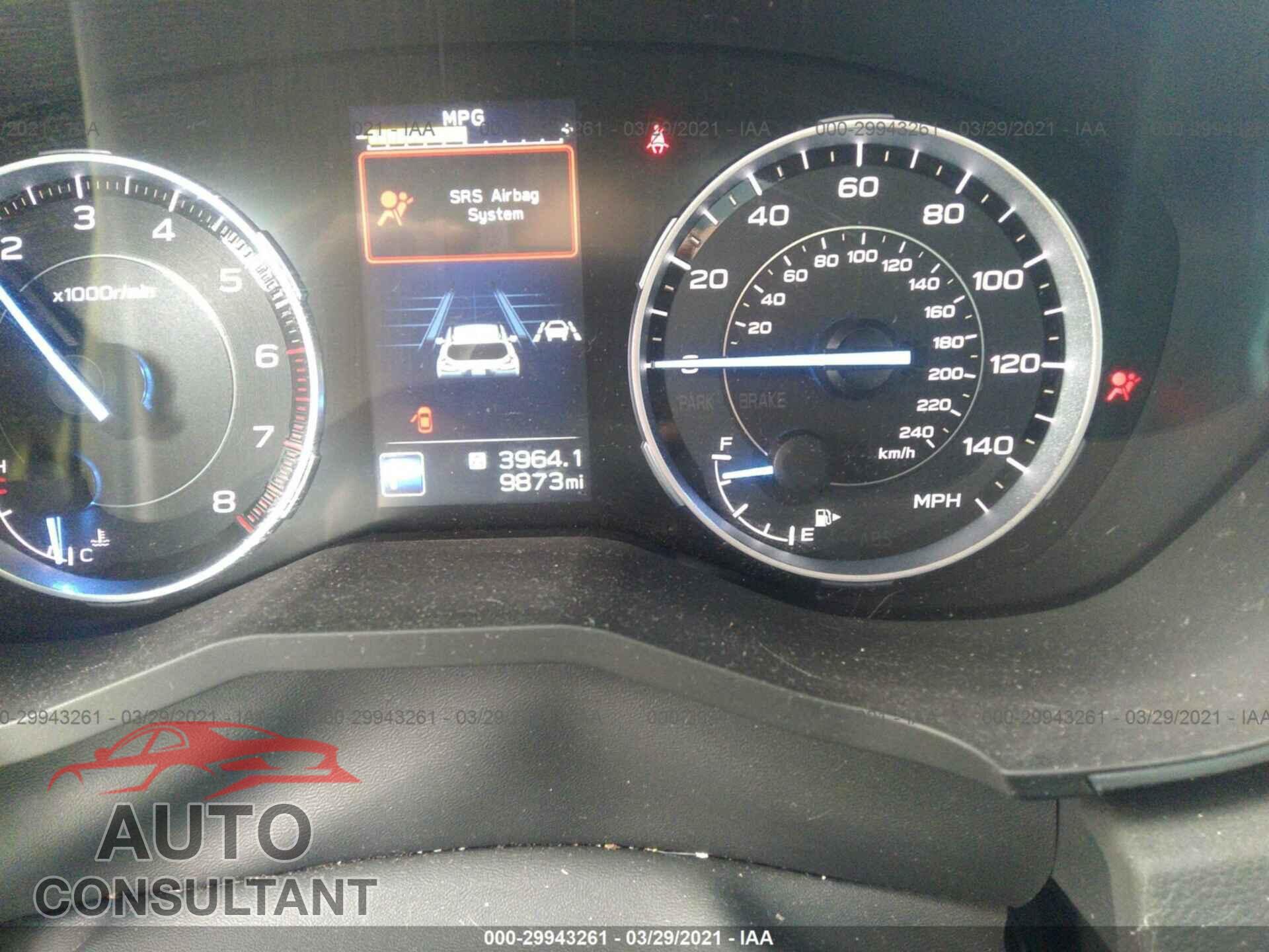 SUBARU ASCENT 2019 - 4S4WMAPD9K3422357