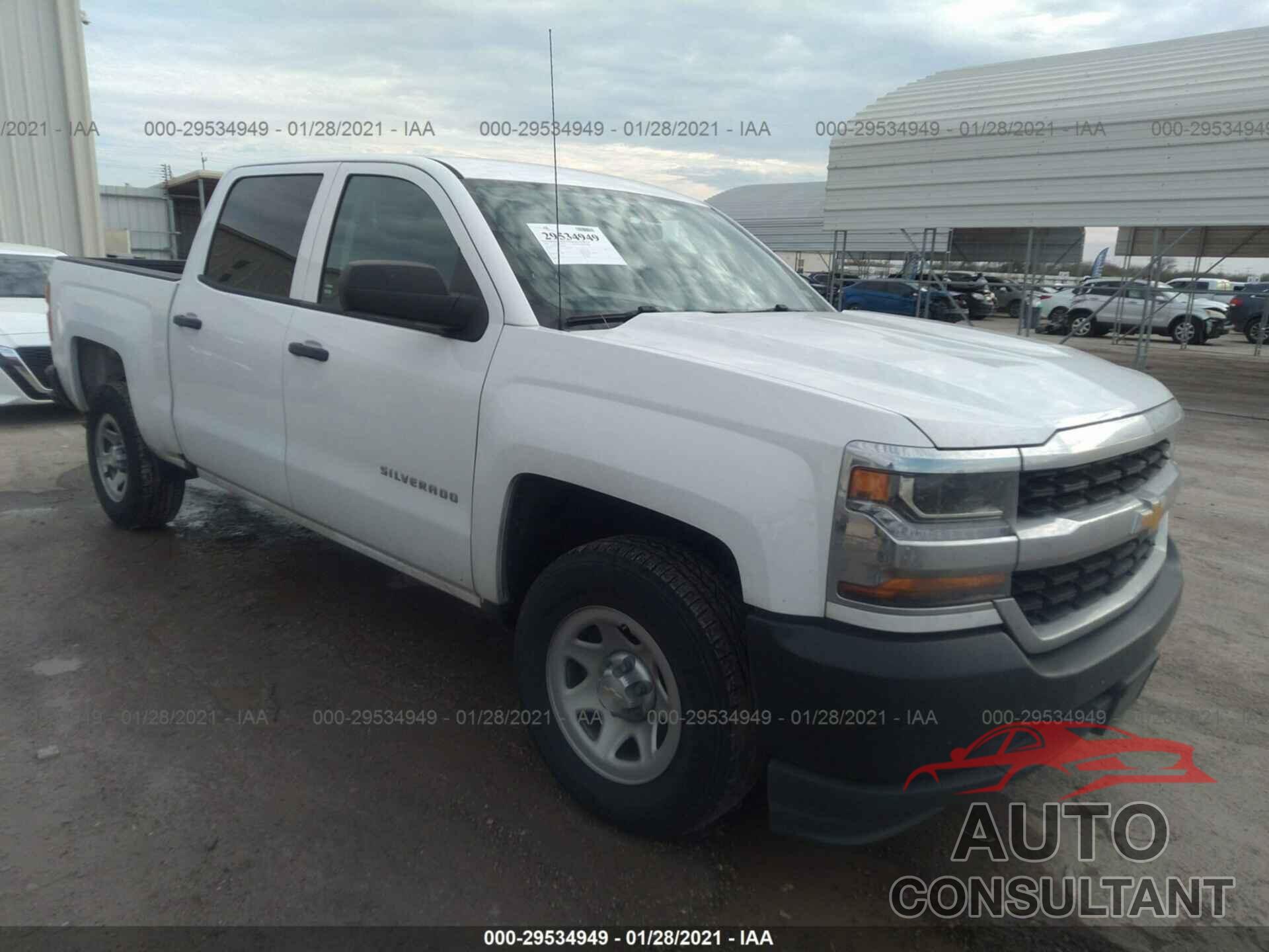 CHEVROLET SILVERADO 1500 2018 - 3GCPCNEC2JG262685