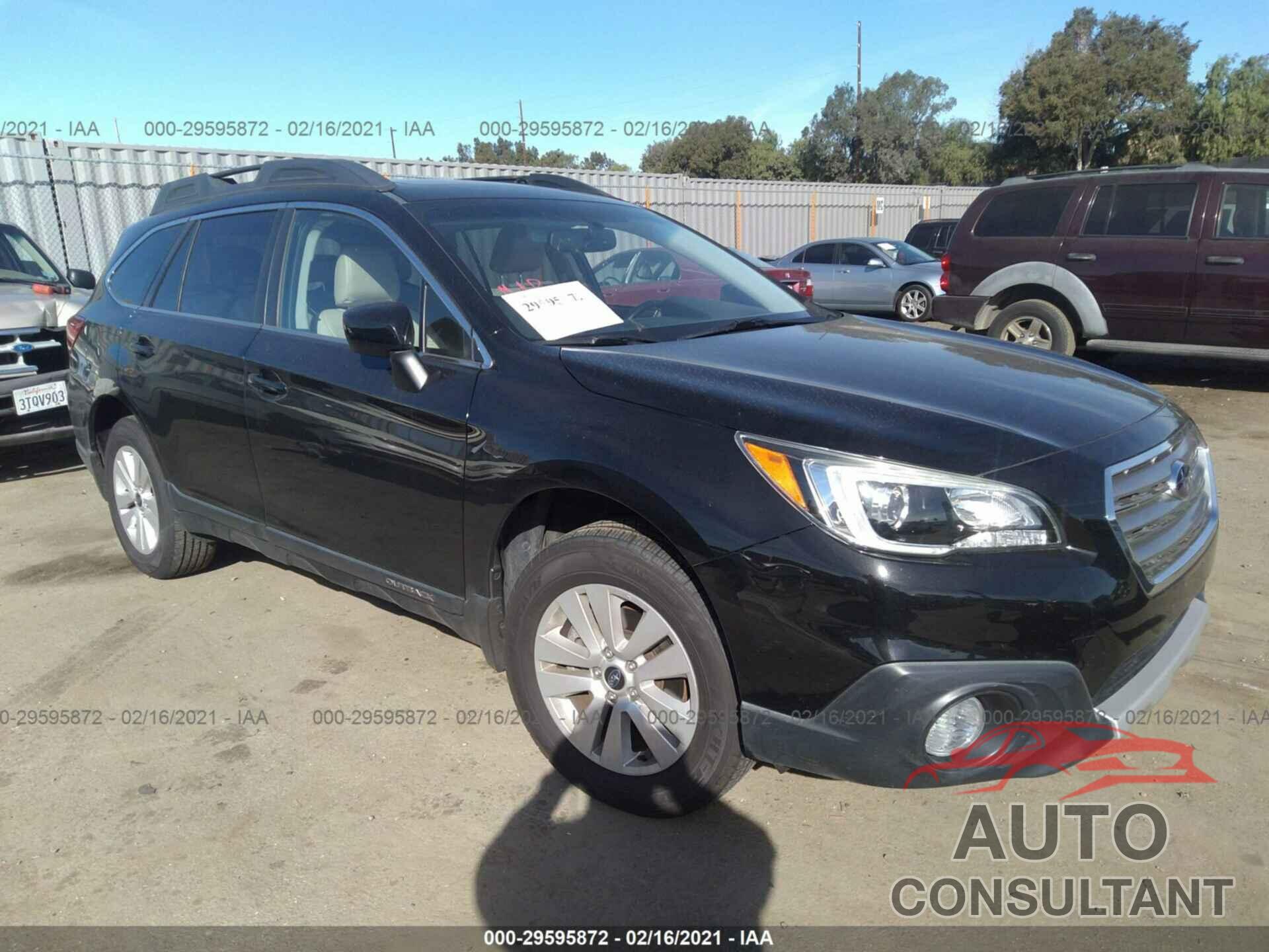 SUBARU OUTBACK 2016 - 4S4BSAECXG3291350