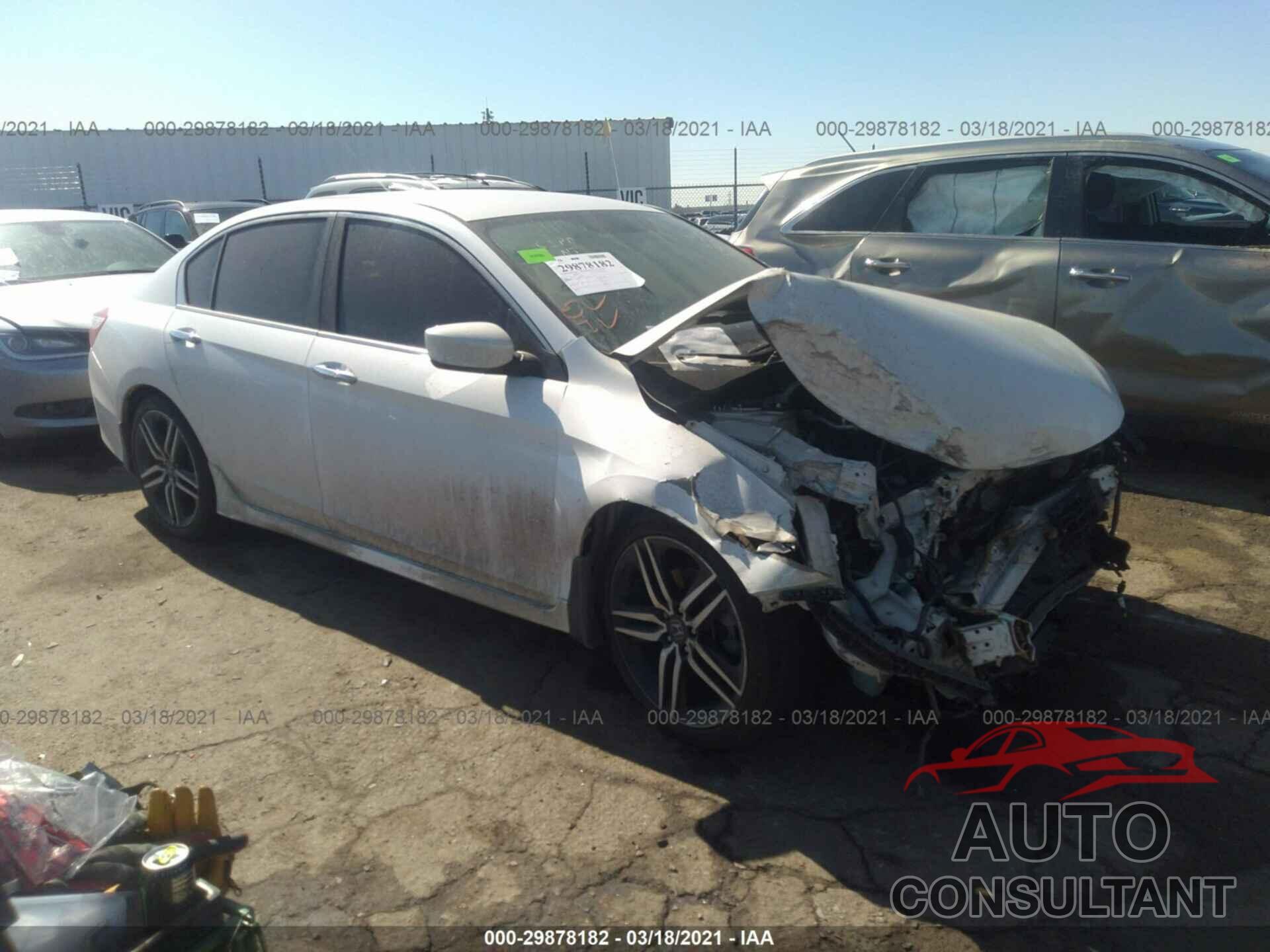 HONDA ACCORD SEDAN 2016 - 1HGCR2F55GA037861