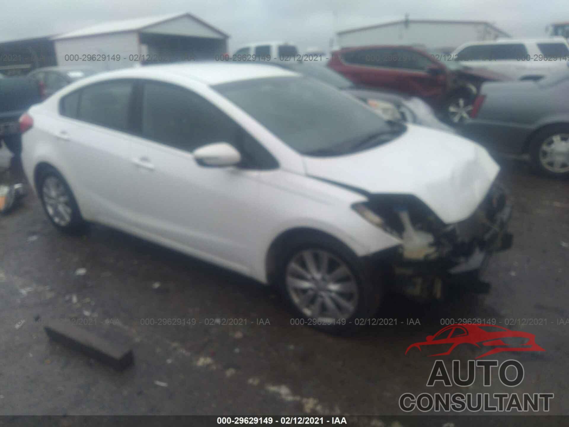 KIA FORTE 2016 - KNAFX4A69G5553336