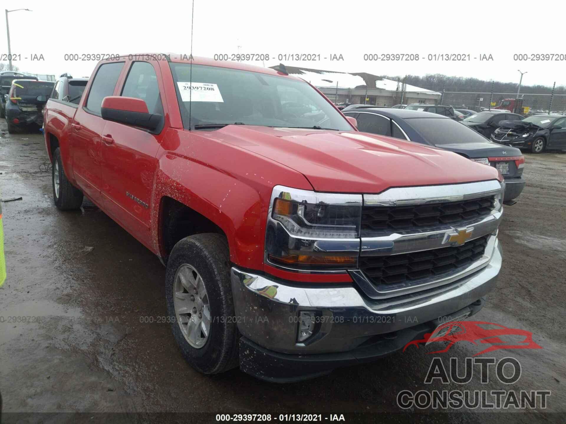CHEVROLET SILVERADO 1500 2018 - 3GCUKREC4JG290288