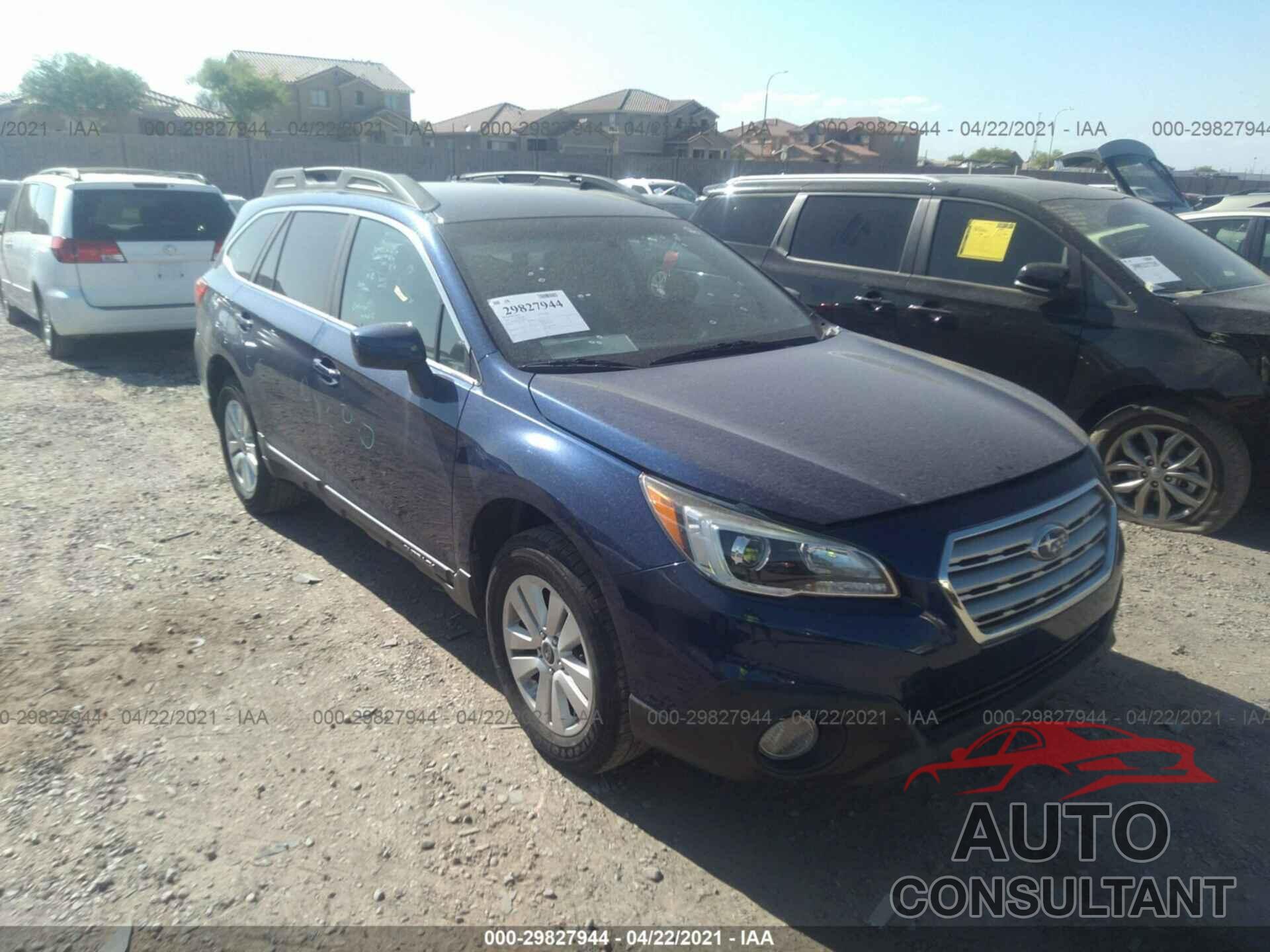 SUBARU OUTBACK 2016 - 4S4BSBCC3G3335035