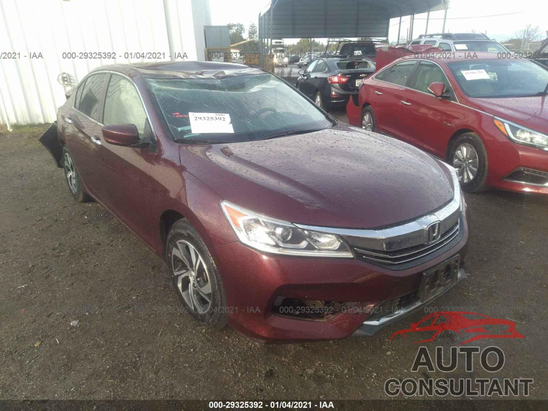 HONDA ACCORD SEDAN 2017 - 1HGCR2F3XHA008095