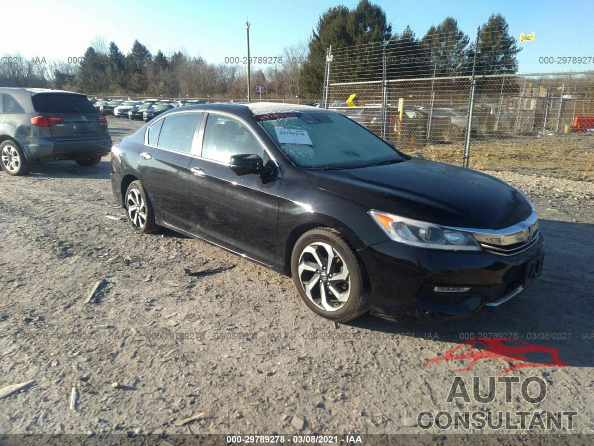 HONDA ACCORD SEDAN 2016 - 1HGCR2F00GA184058