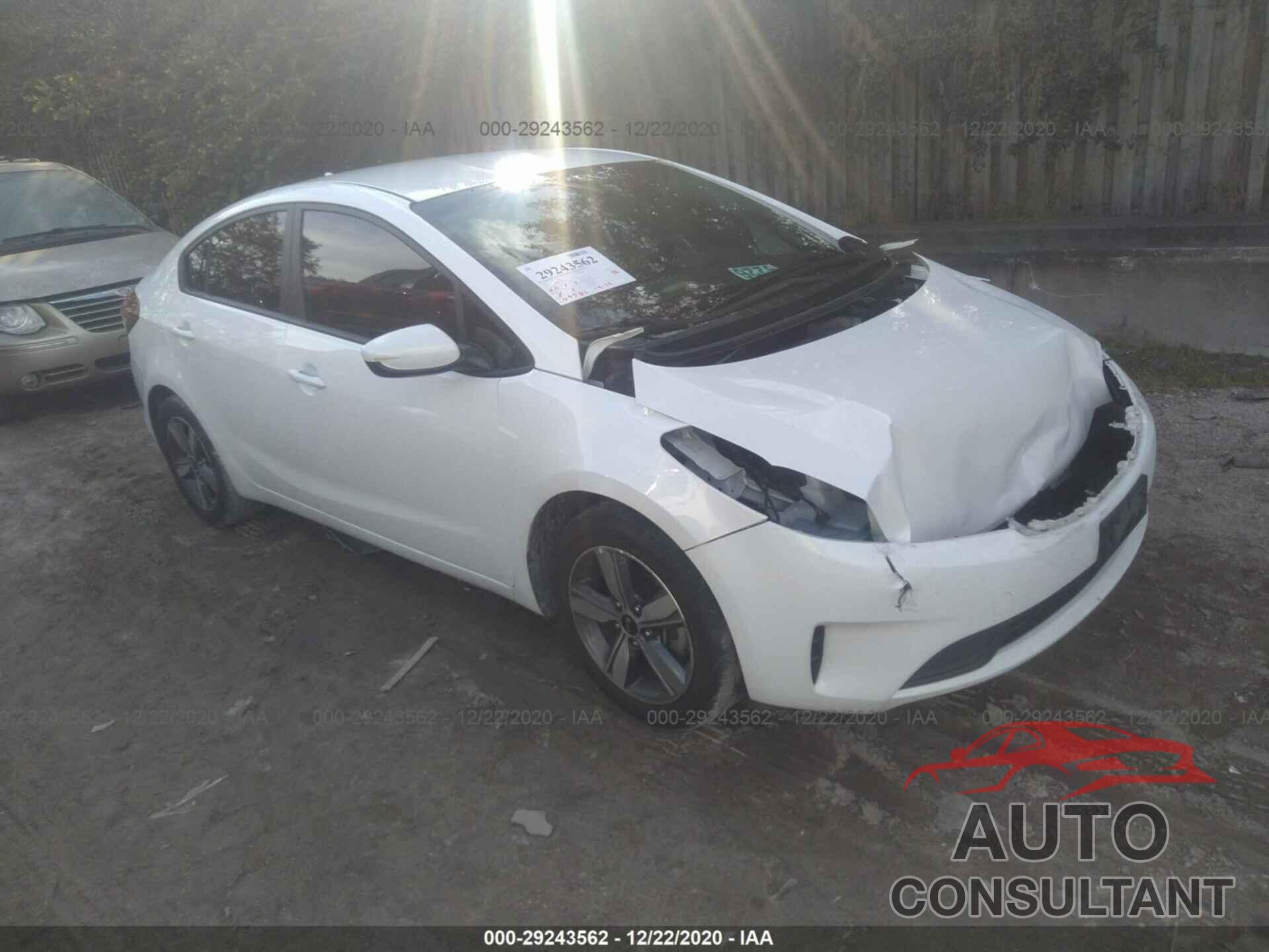 KIA FORTE 2018 - 3KPFL4A77JE263812