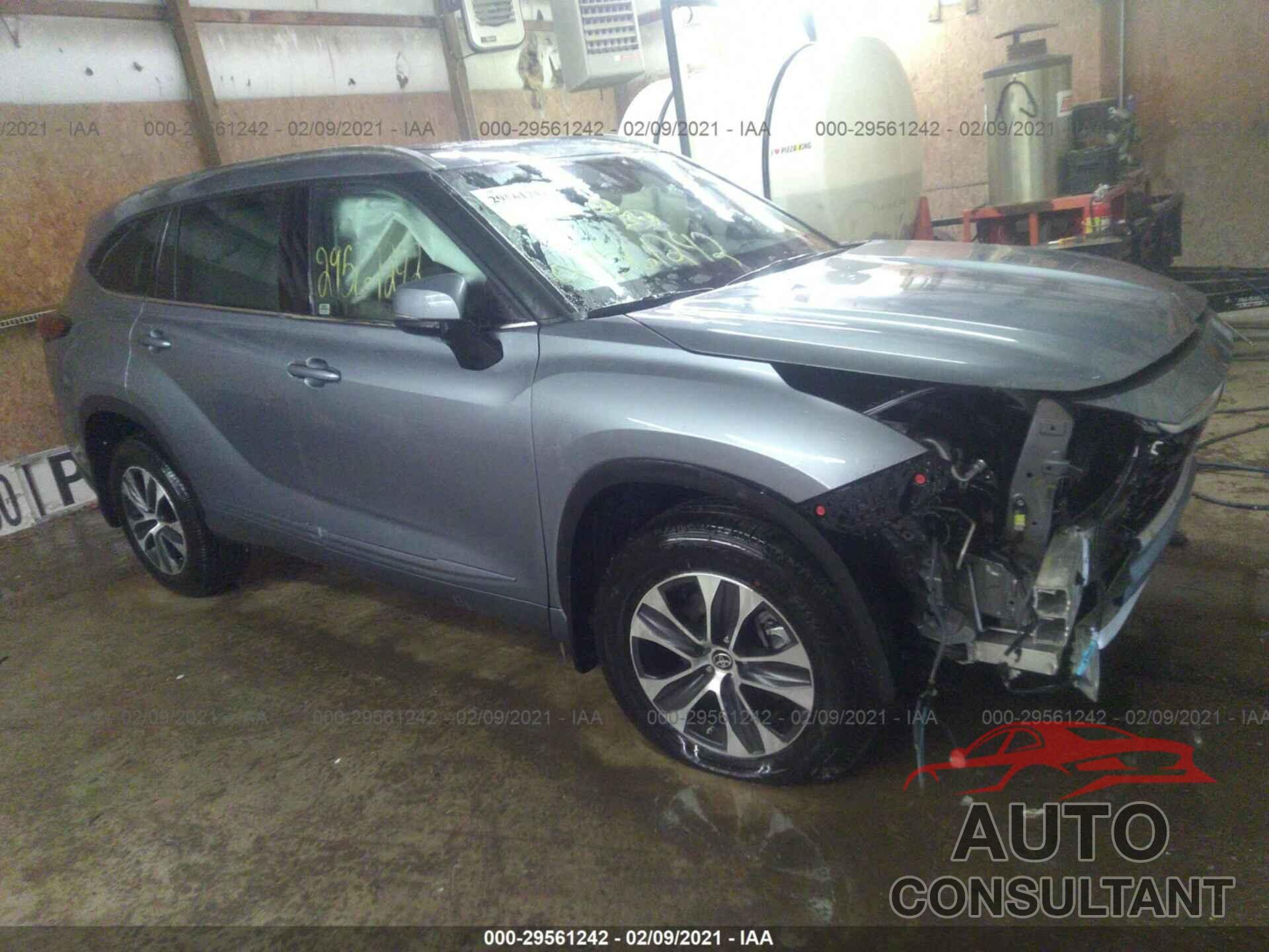 TOYOTA HIGHLANDER 2021 - 5TDGZRBH3MS062619