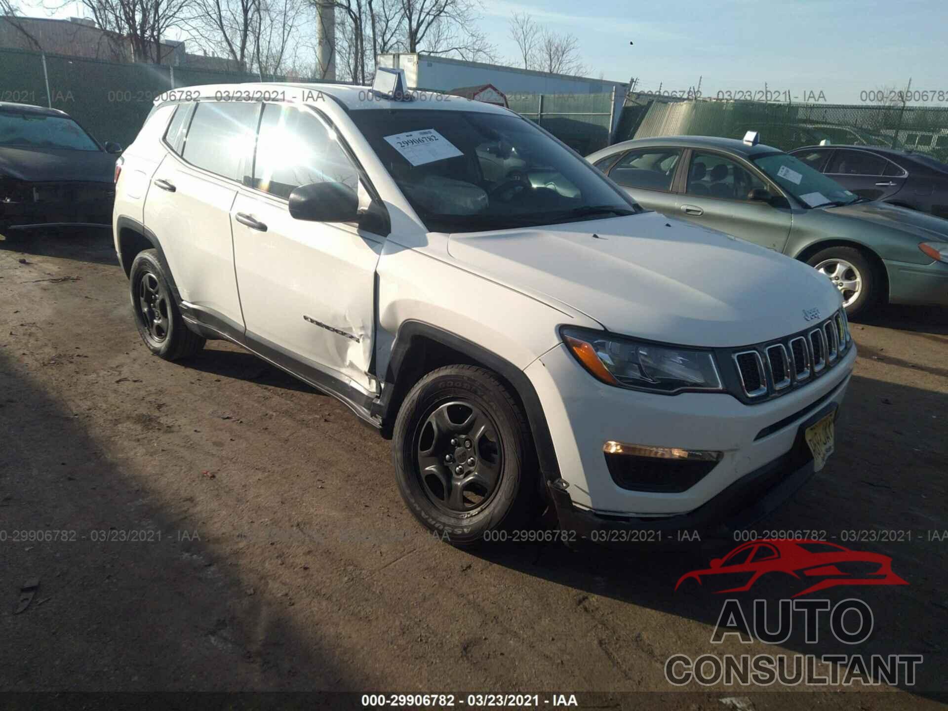 JEEP COMPASS 2017 - 3C4NJDAB5HT646935