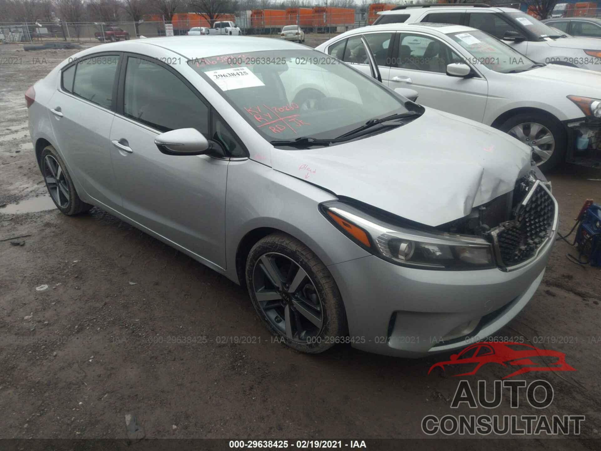 KIA FORTE 2017 - 3KPFL4A85HE103463