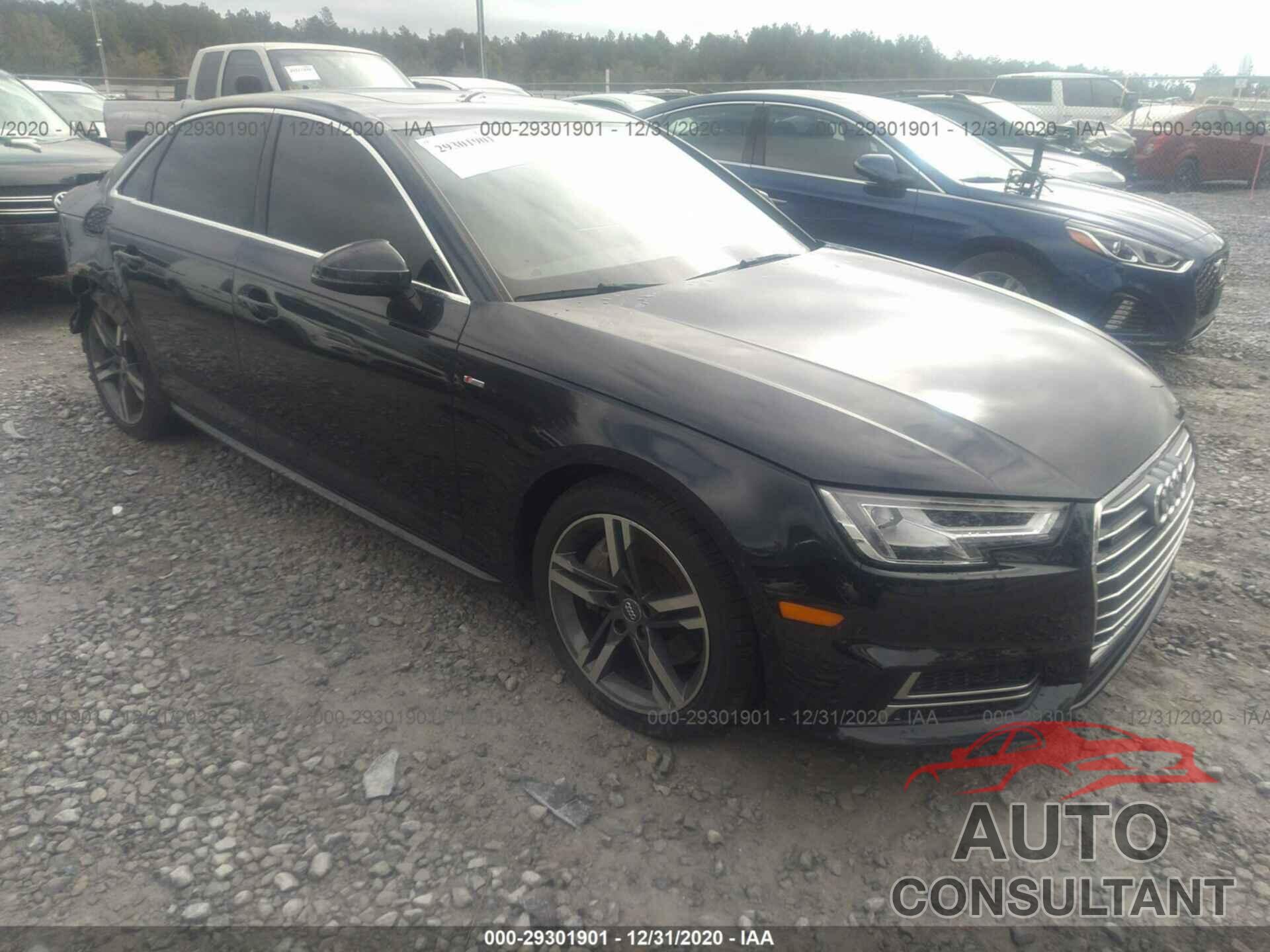 AUDI A4 2018 - WAUENAF46JA137525