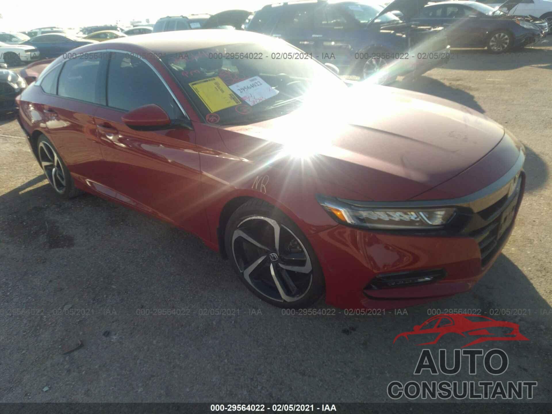 HONDA ACCORD SEDAN 2019 - 1HGCV1F37KA003482
