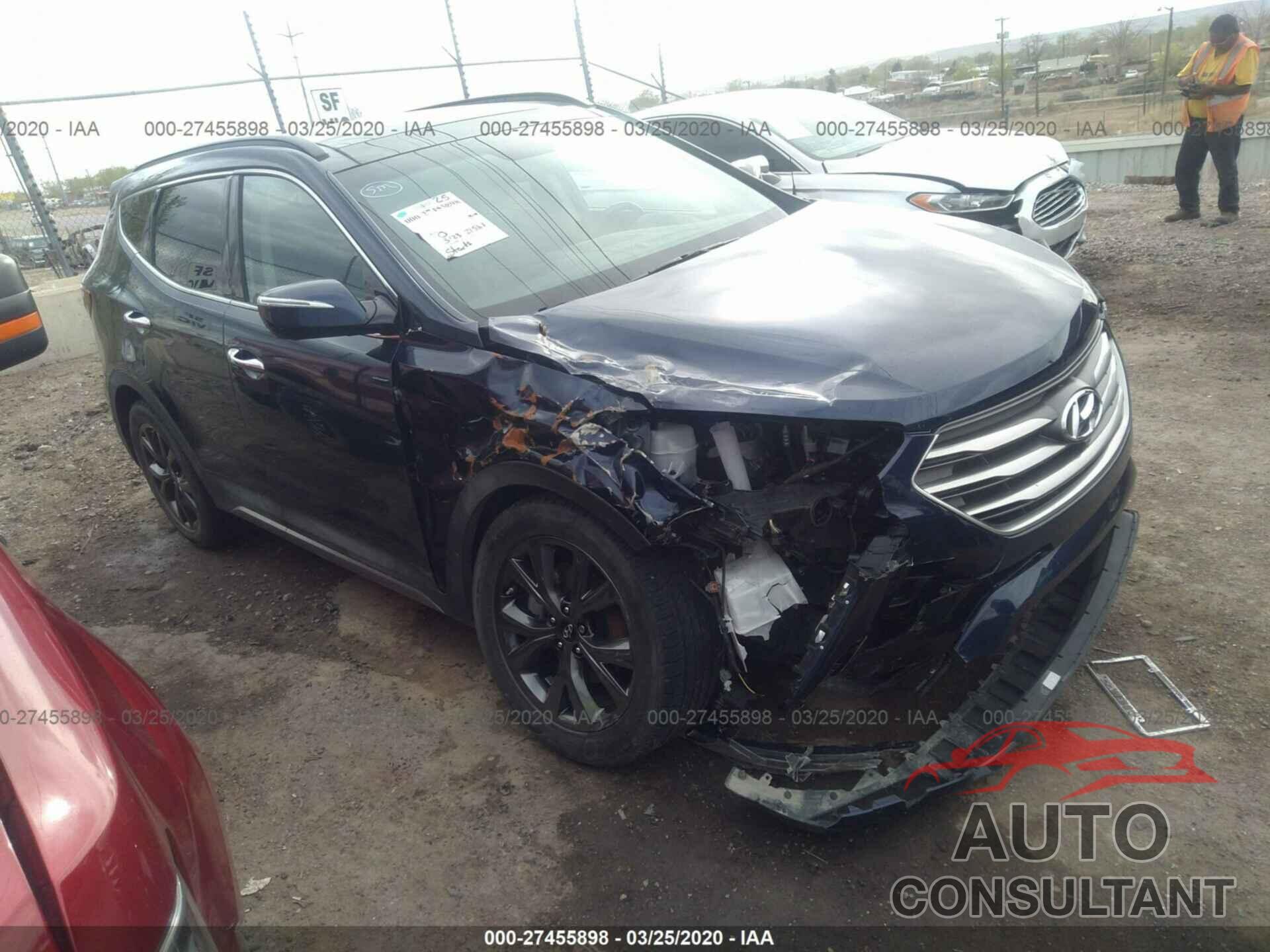 HYUNDAI SANTA FE SPORT 2017 - 5XYZW4LA0HG503101
