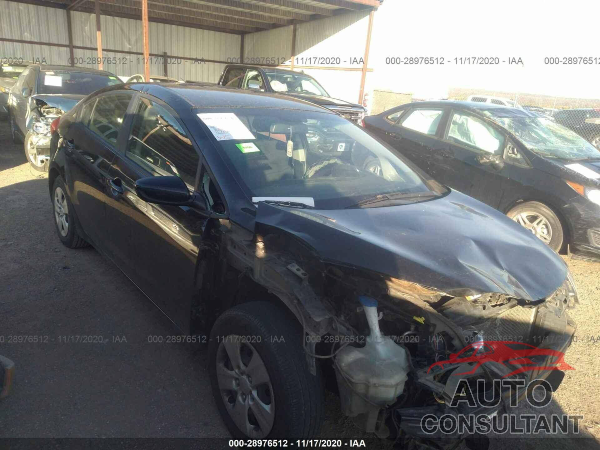 KIA FORTE 2016 - KNAFK4A68G5609975