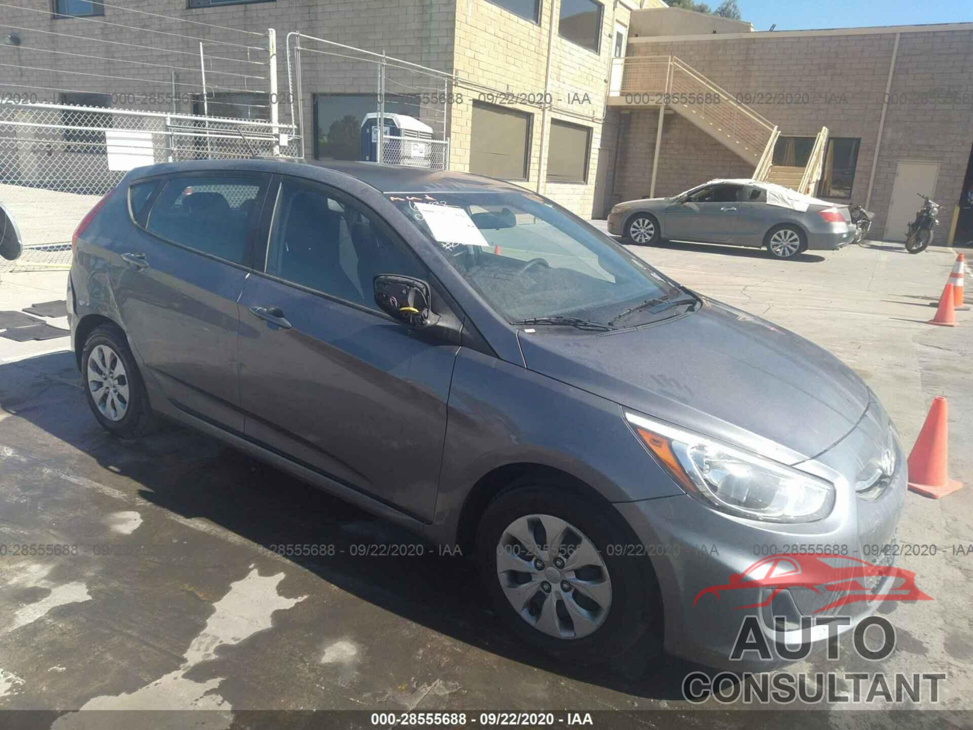 HYUNDAI ACCENT 2017 - KMHCT5AE6HU346257