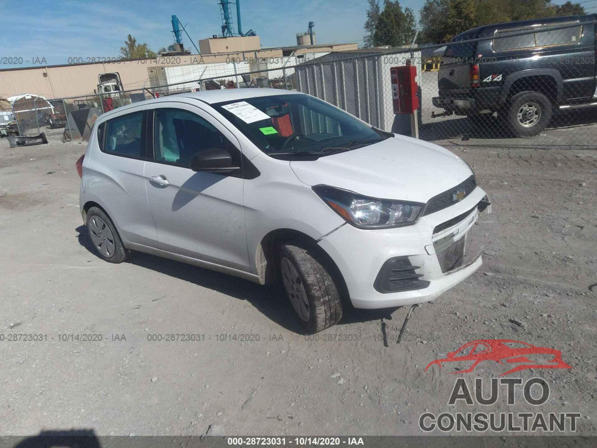CHEVROLET SPARK 2018 - KL8CB6SA3JC422675