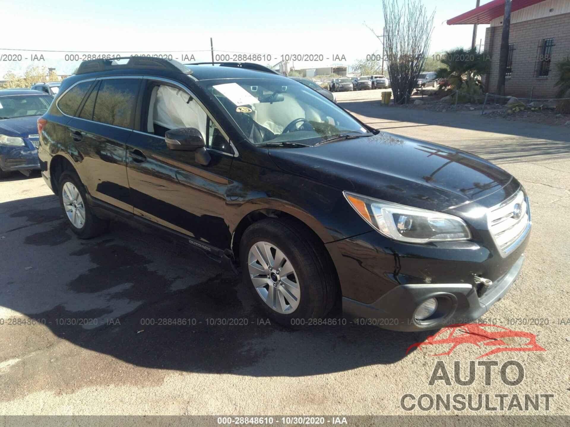 SUBARU OUTBACK 2016 - 4S4BSAFC7G3252486