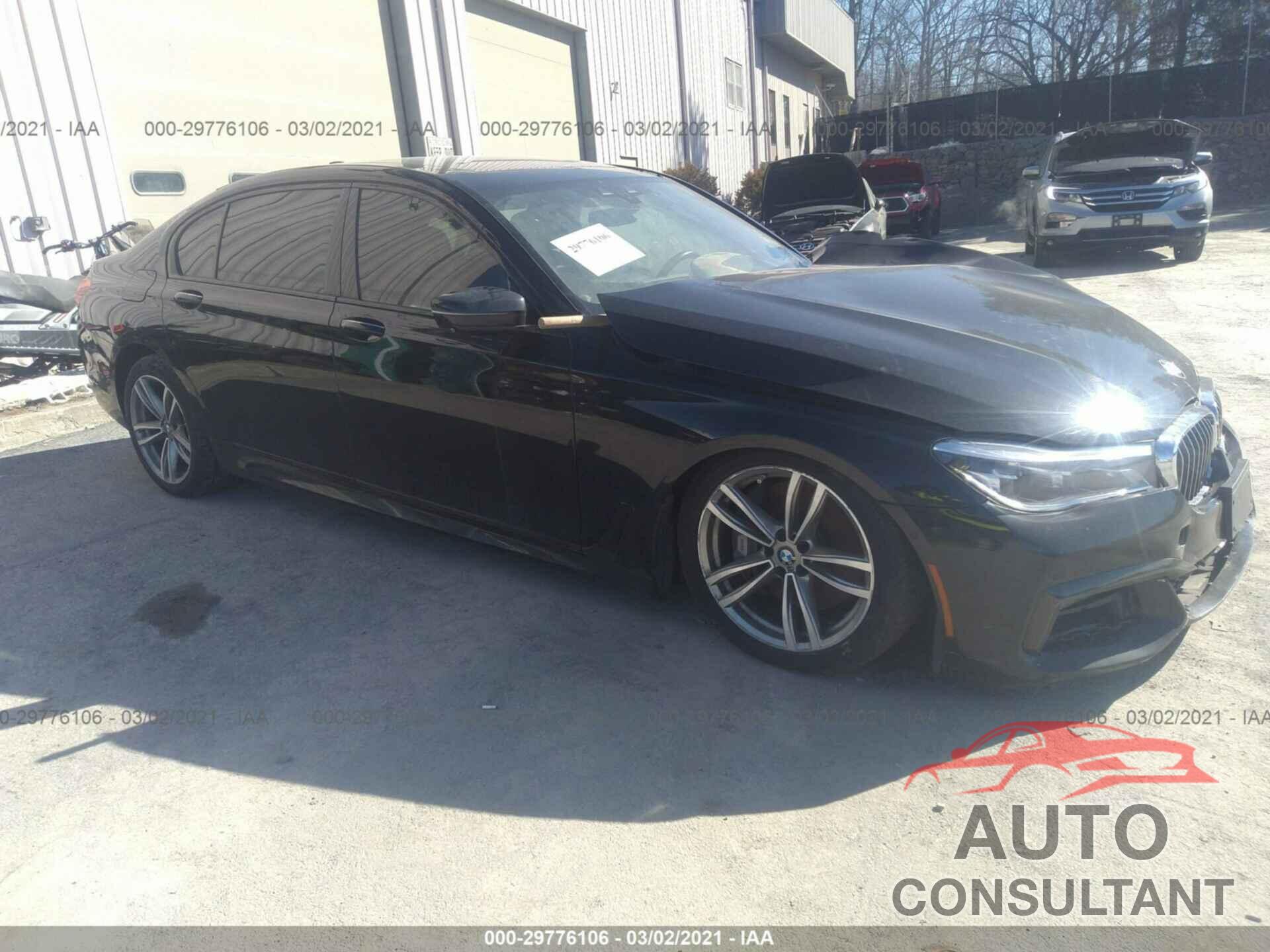 BMW 7 SERIES 2016 - WBA7F2C50GG418752