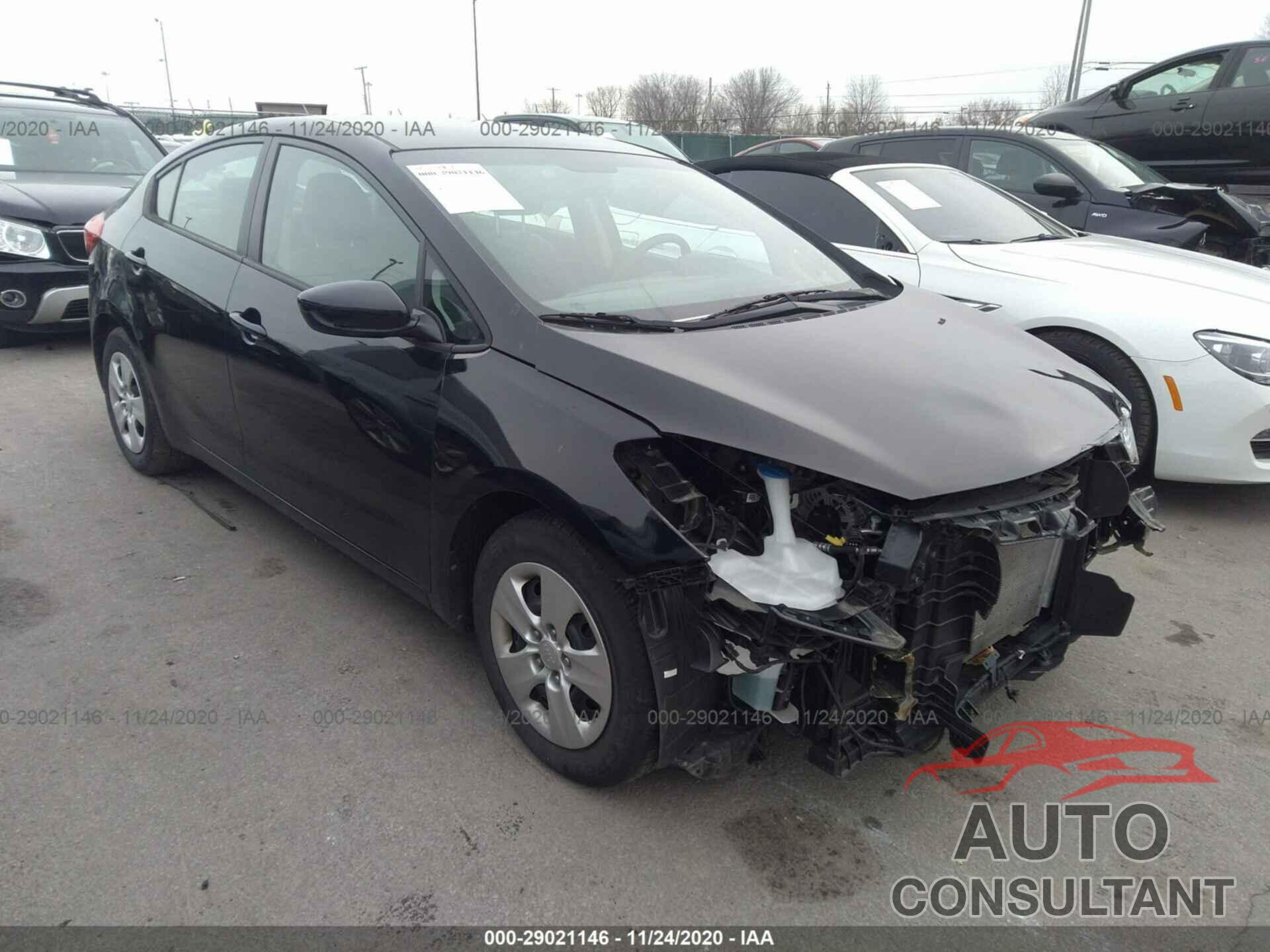 KIA FORTE 2016 - KNAFK4A64G5609360