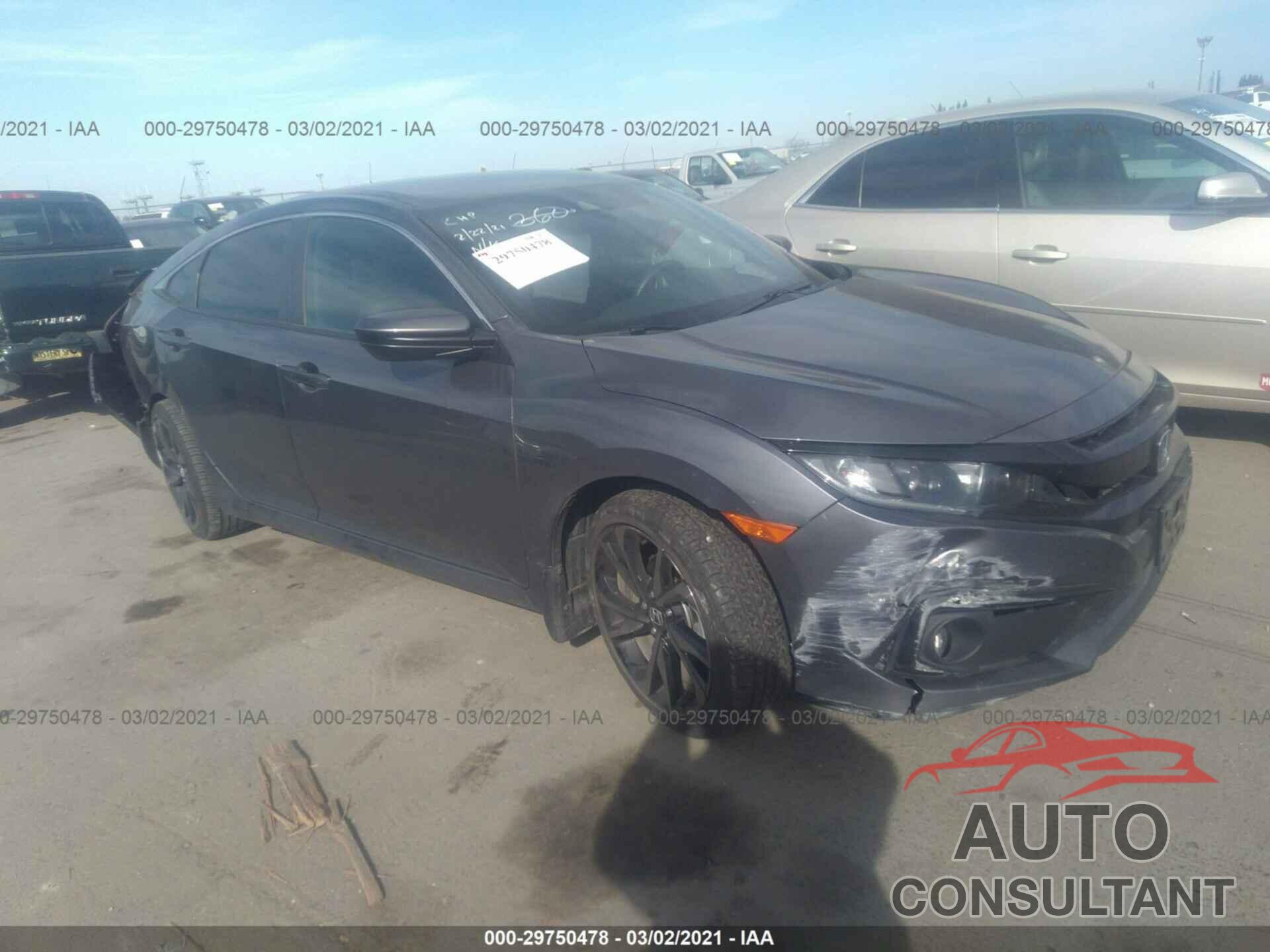 HONDA CIVIC SEDAN 2019 - 2HGFC2F87KH521758