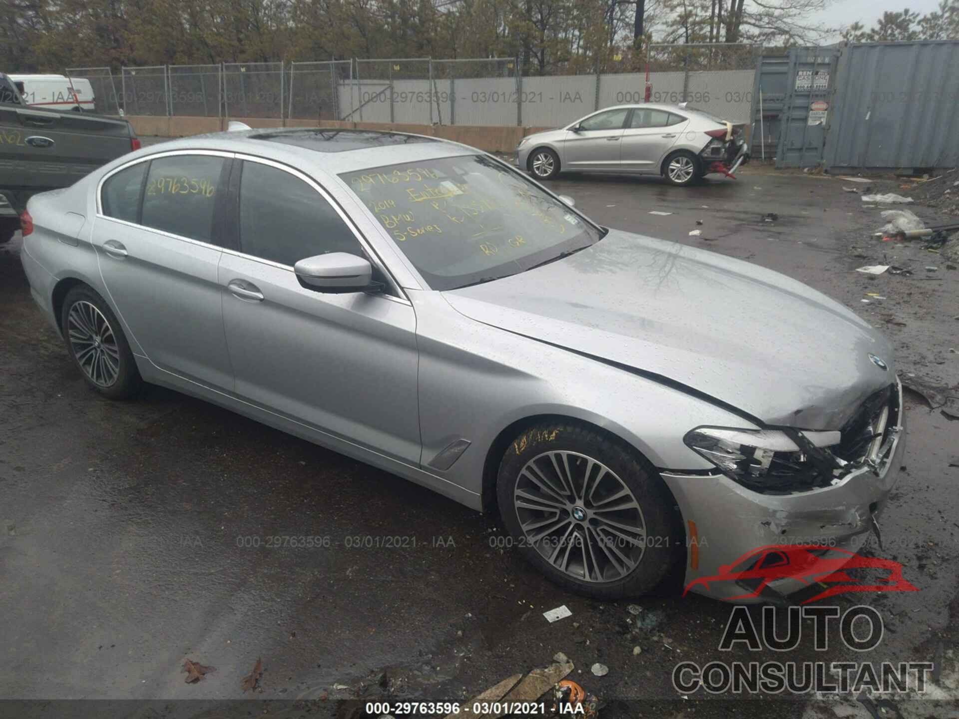 BMW 5 SERIES 2019 - WBAJA5C53KWW34714