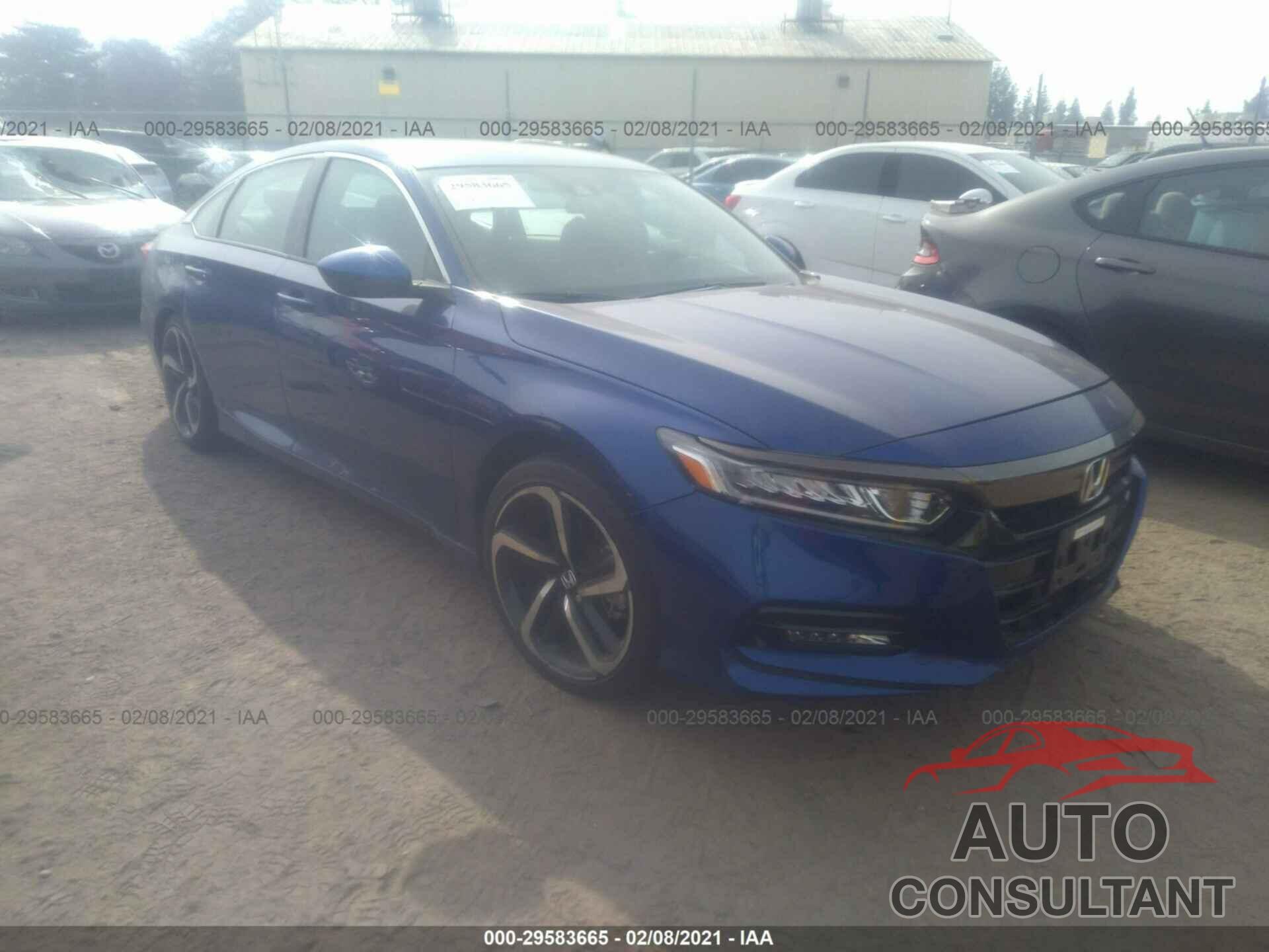 HONDA ACCORD SEDAN 2018 - 1HGCV1F39JA105364