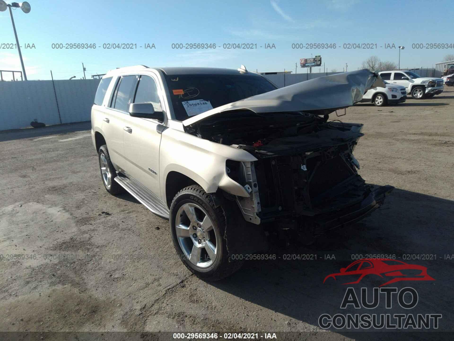 CHEVROLET TAHOE 2016 - 1GNSKBKC3GR244423