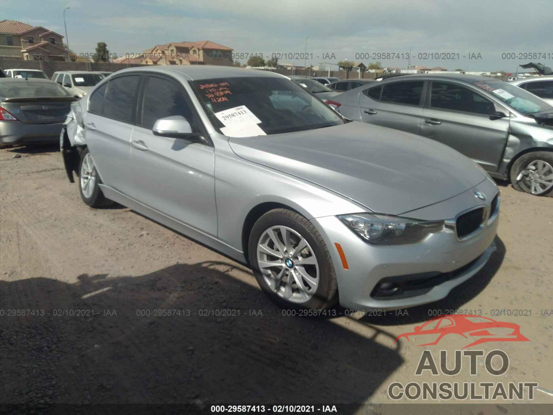 BMW 3 SERIES 2017 - WBA8A9C36HK864204