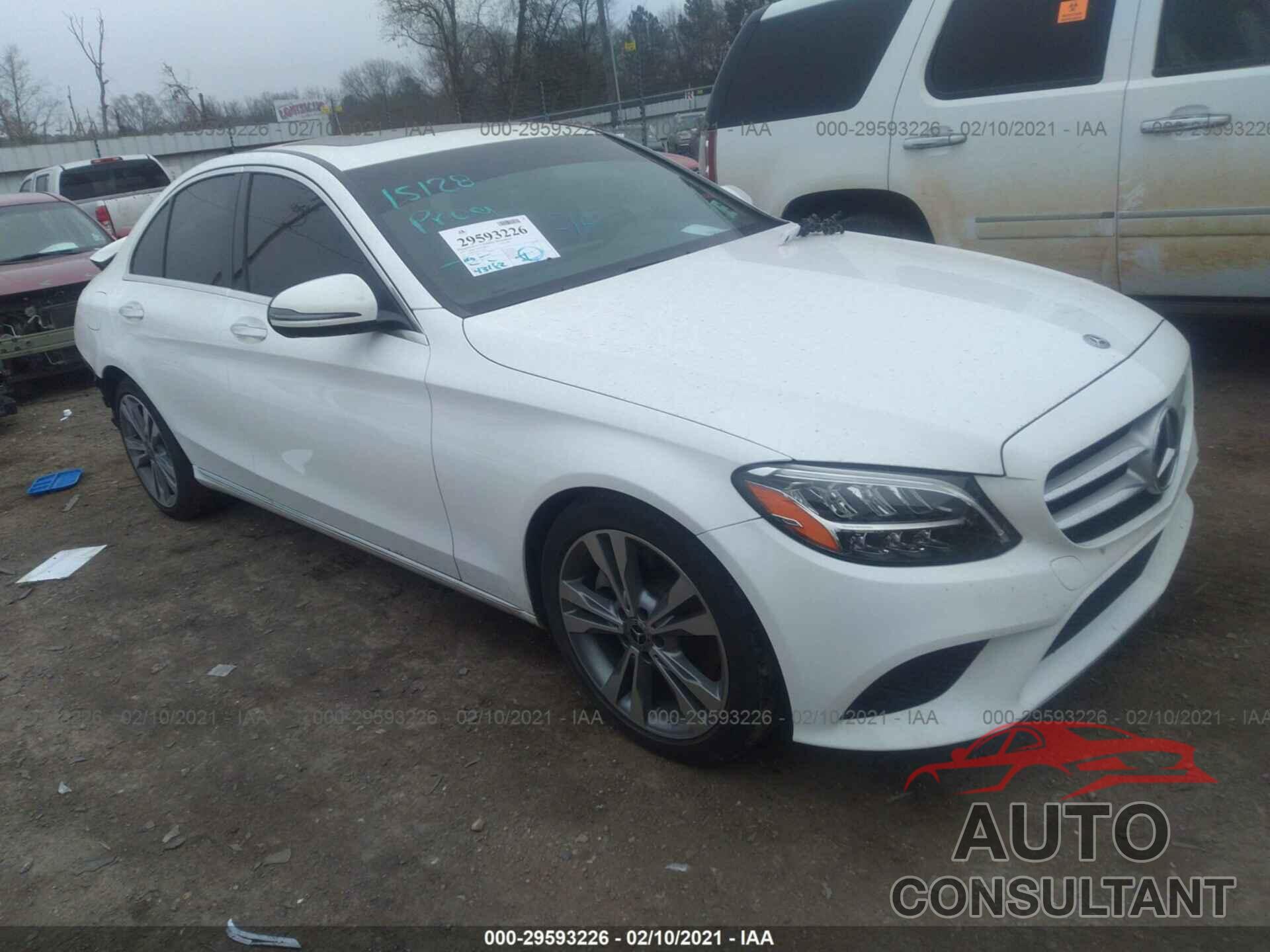 MERCEDES-BENZ C-CLASS 2019 - 55SWF8DB5KU311672