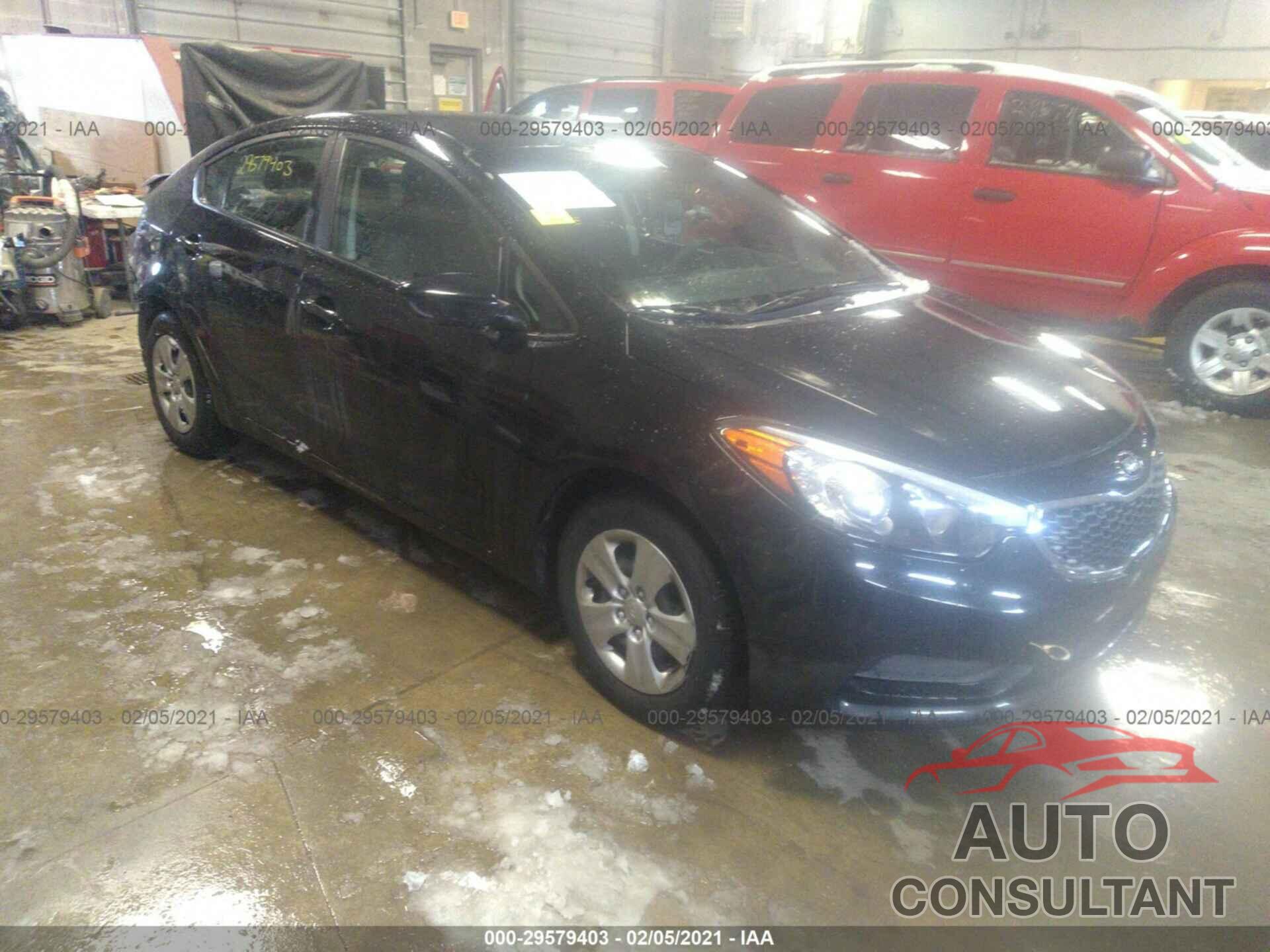 KIA FORTE 2016 - KNAFK4A63G5578859