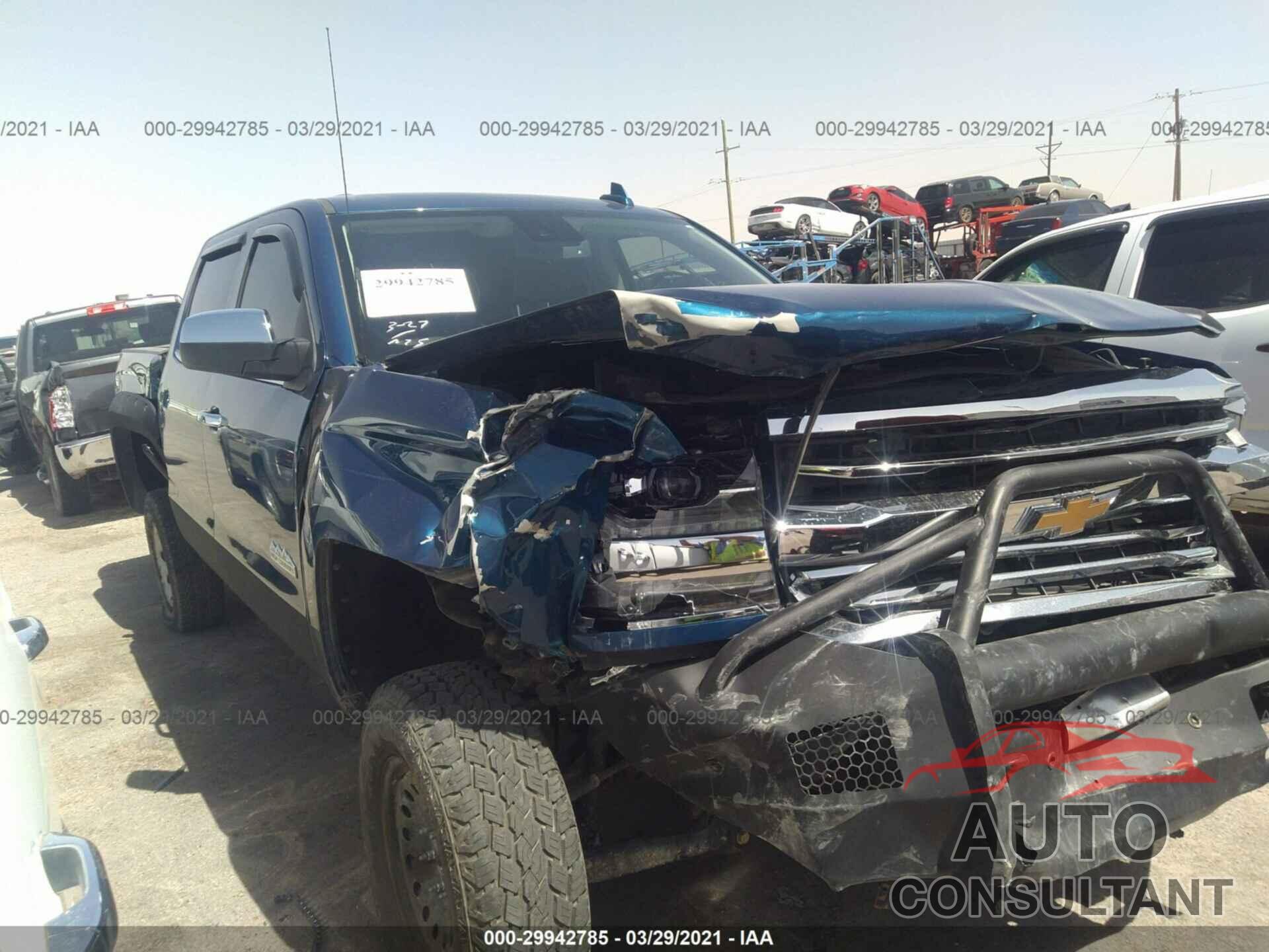 CHEVROLET SILVERADO 1500 2018 - 3GCUKTEJ6JG135320