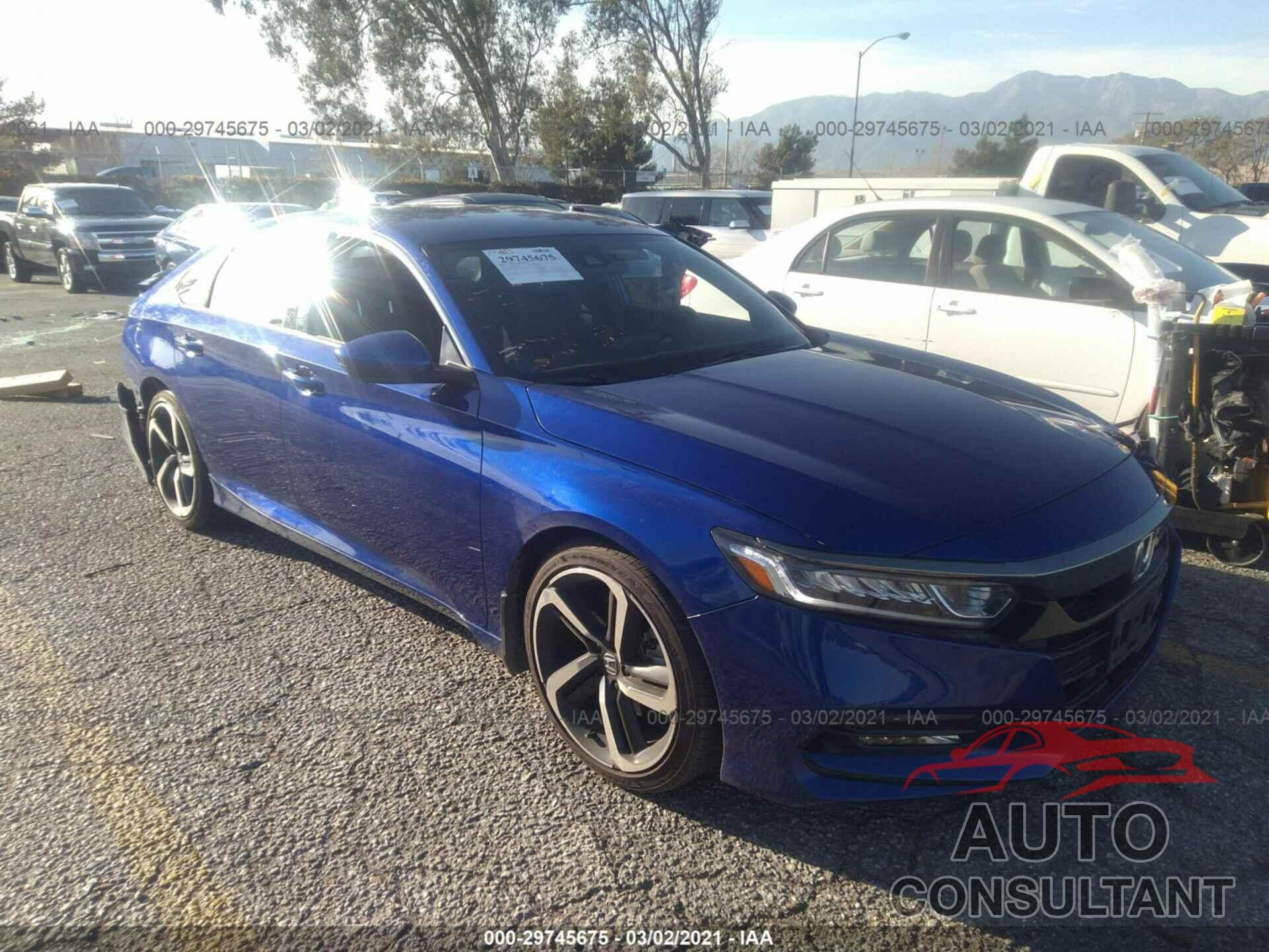 HONDA ACCORD SEDAN 2018 - 1HGCV1F30JA152637