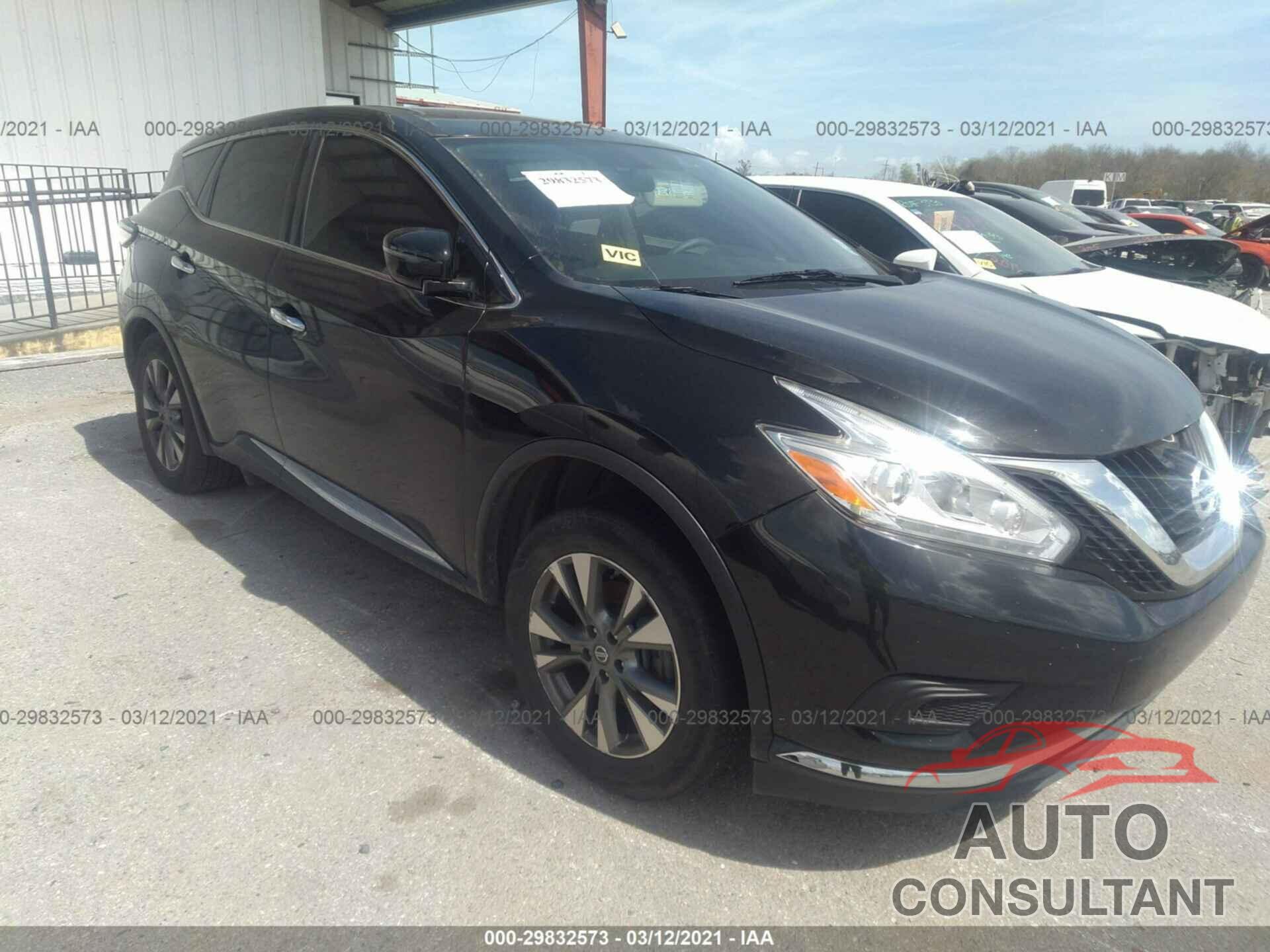 NISSAN MURANO 2016 - 5N1AZ2MG9GN109014