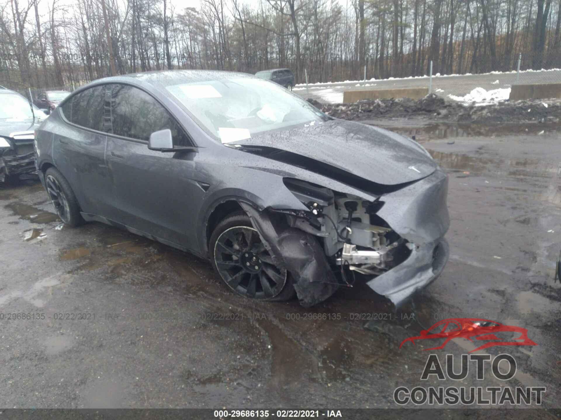 TESLA MODEL Y 2020 - 5YJYGDEE0LF038098