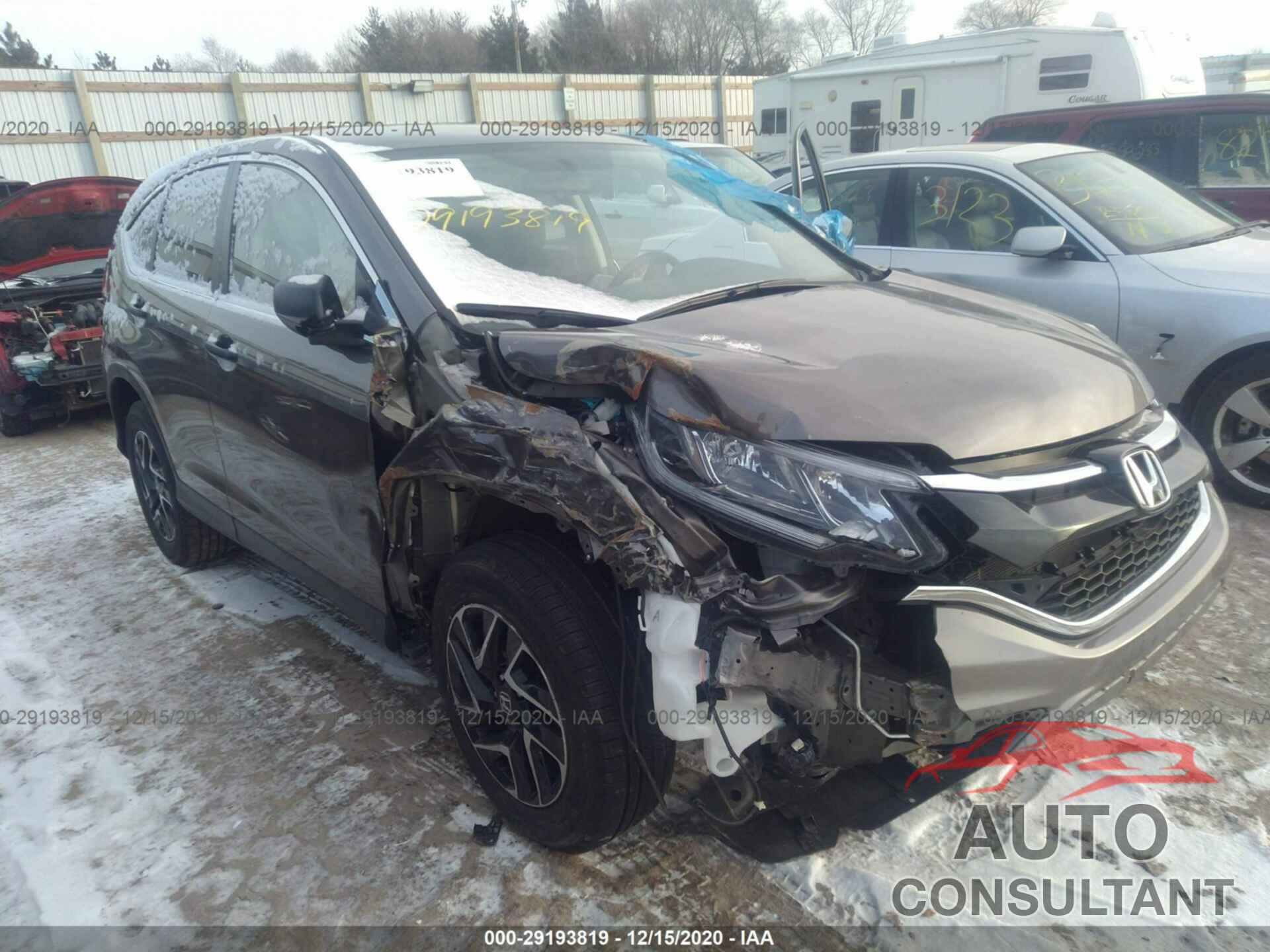 HONDA CR-V 2016 - 5J6RM4H4XGL118392