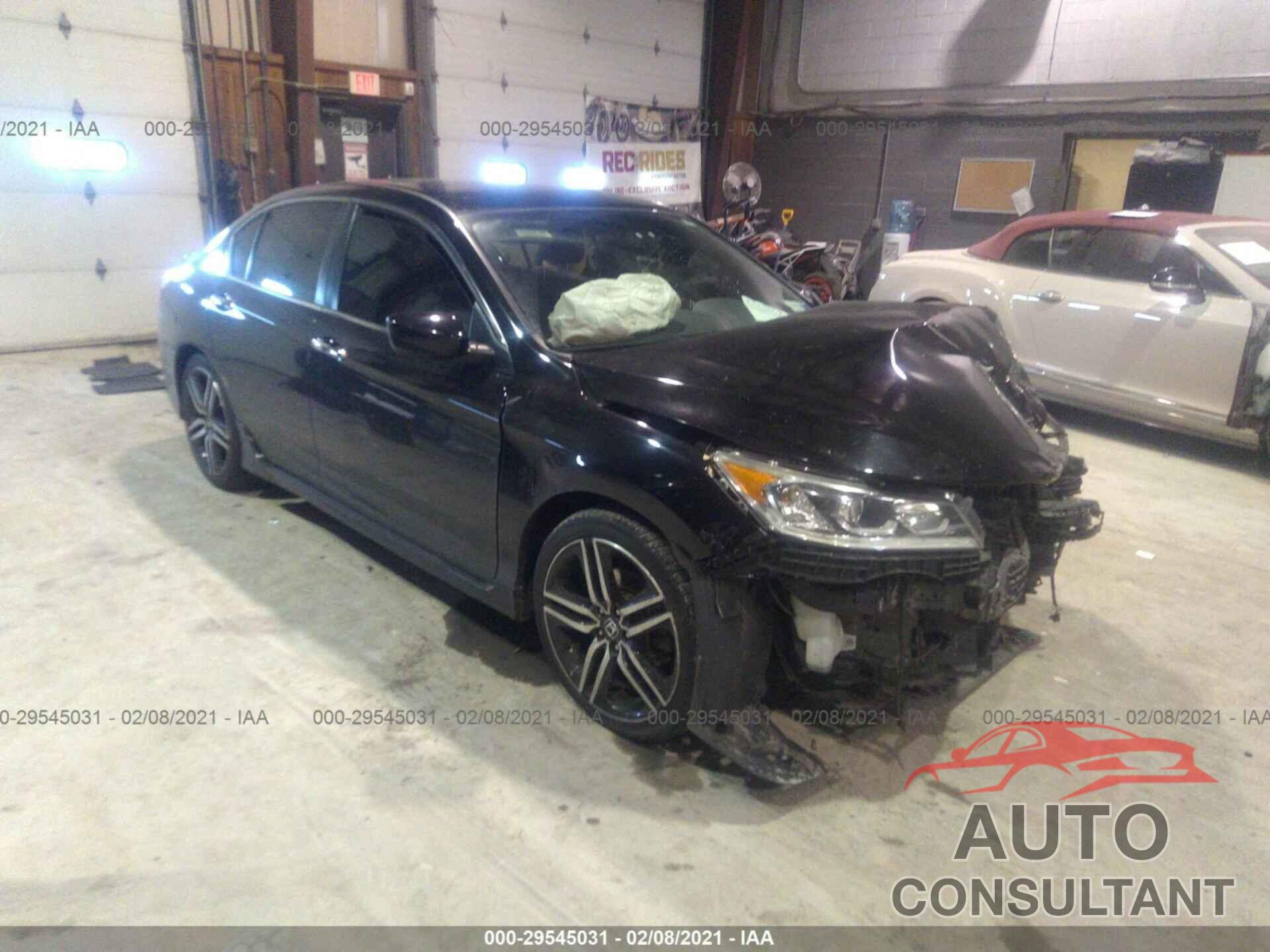 HONDA ACCORD SEDAN 2016 - 1HGCR2F52GA074446