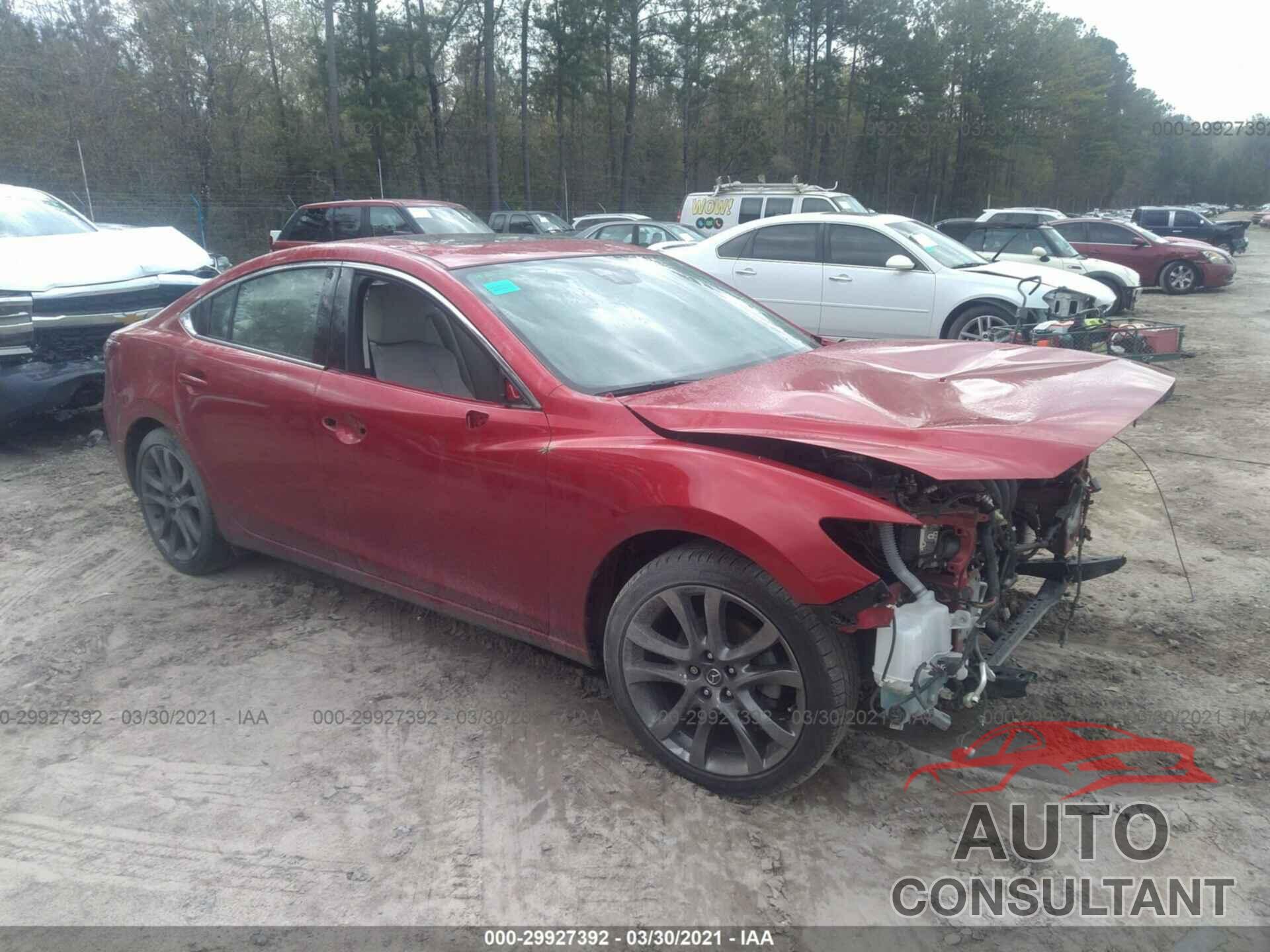 MAZDA MAZDA6 2016 - JM1GJ1W52G1485931