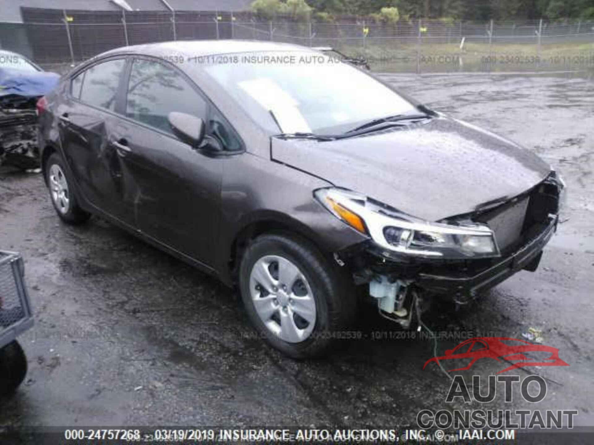 KIA FORTE 2017 - 3KPFL4A78HE160716