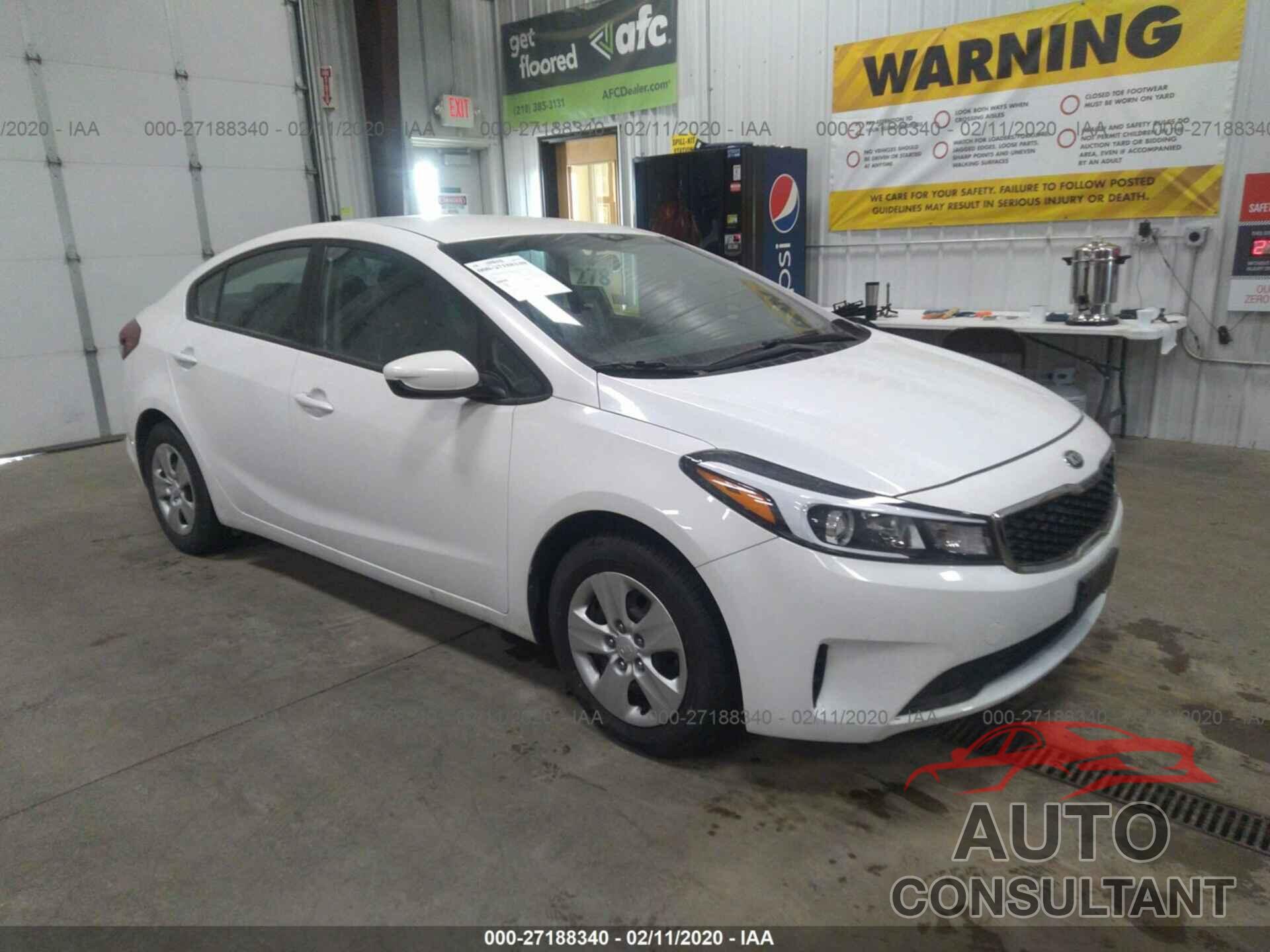 KIA FORTE 2017 - 3KPFL4A71HE010317