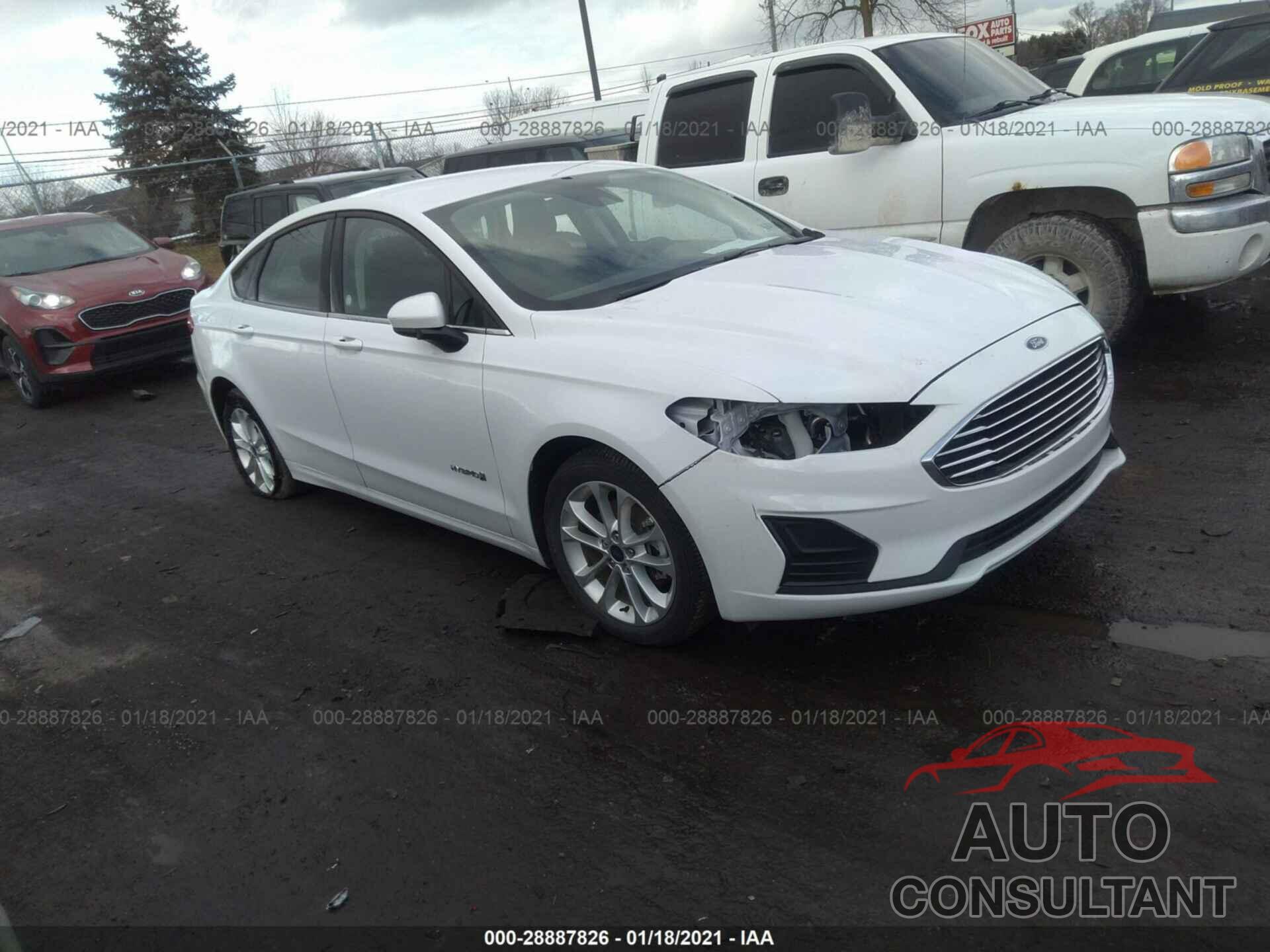 FORD FUSION HYBRID 2019 - 3FA6P0LU6KR240697