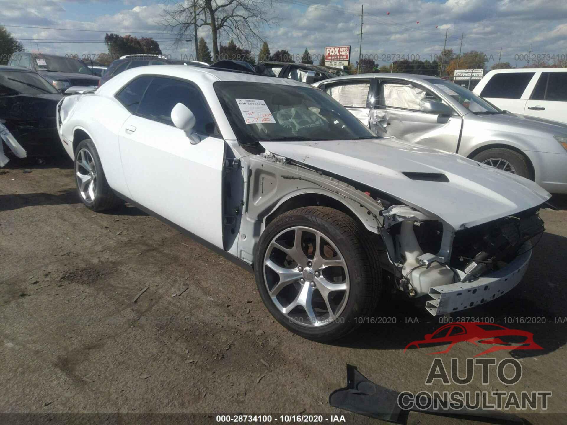 DODGE CHALLENGER 2016 - 2C3CDZBT2GH279491