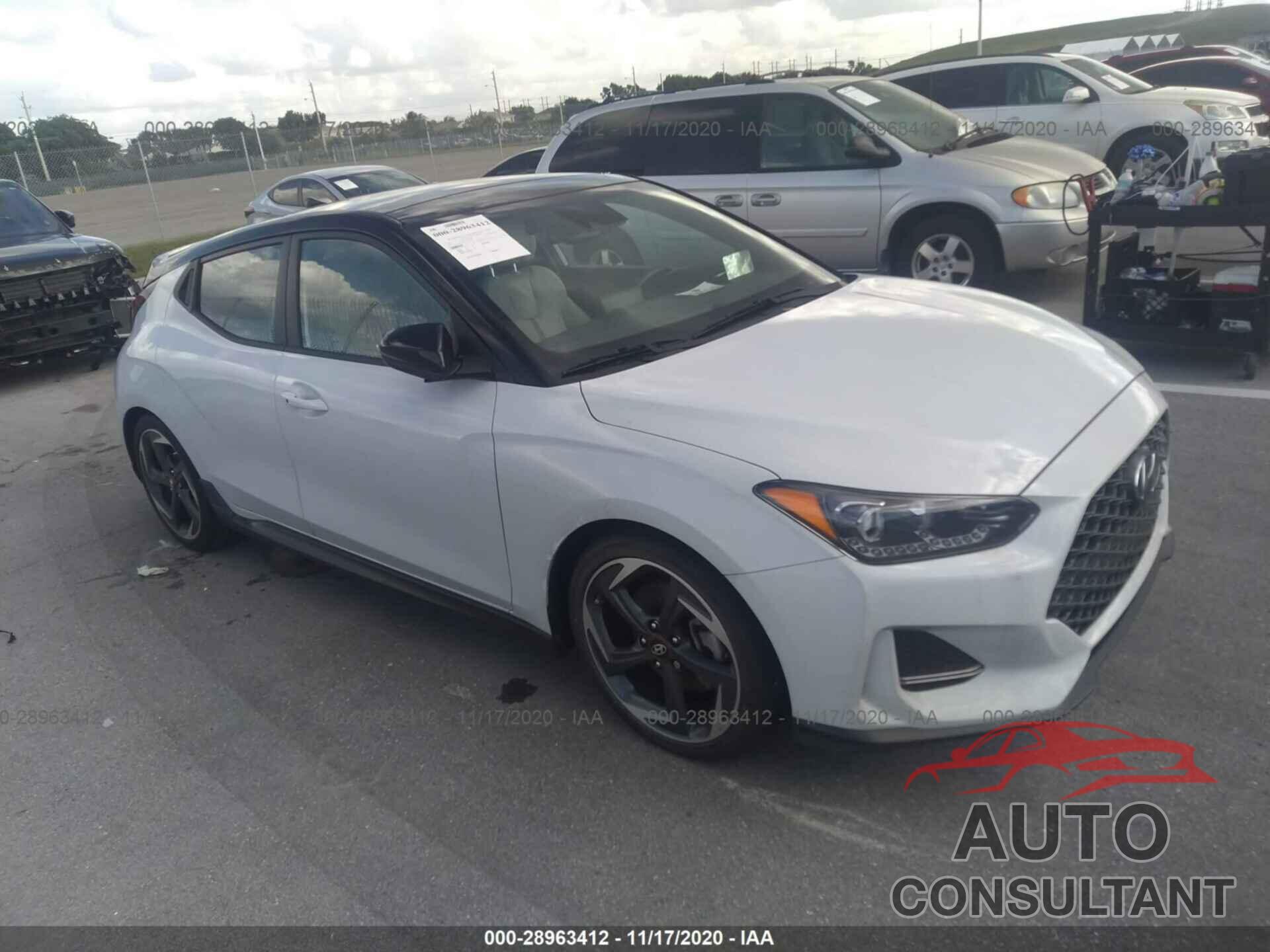 HYUNDAI VELOSTER 2019 - KMHTH6AB0KU014772