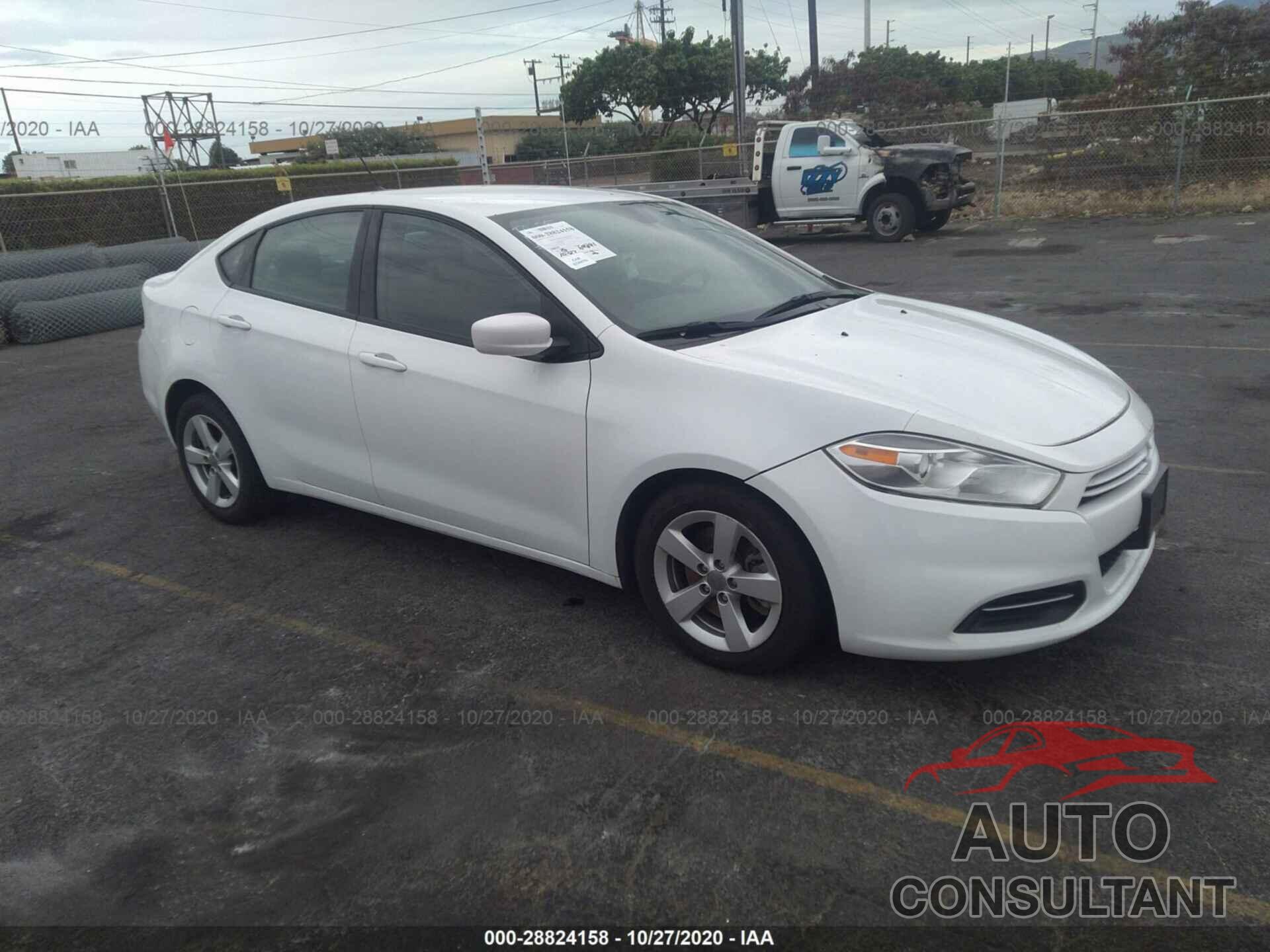 DODGE DART 2016 - 1C3CDFFA8GD819673