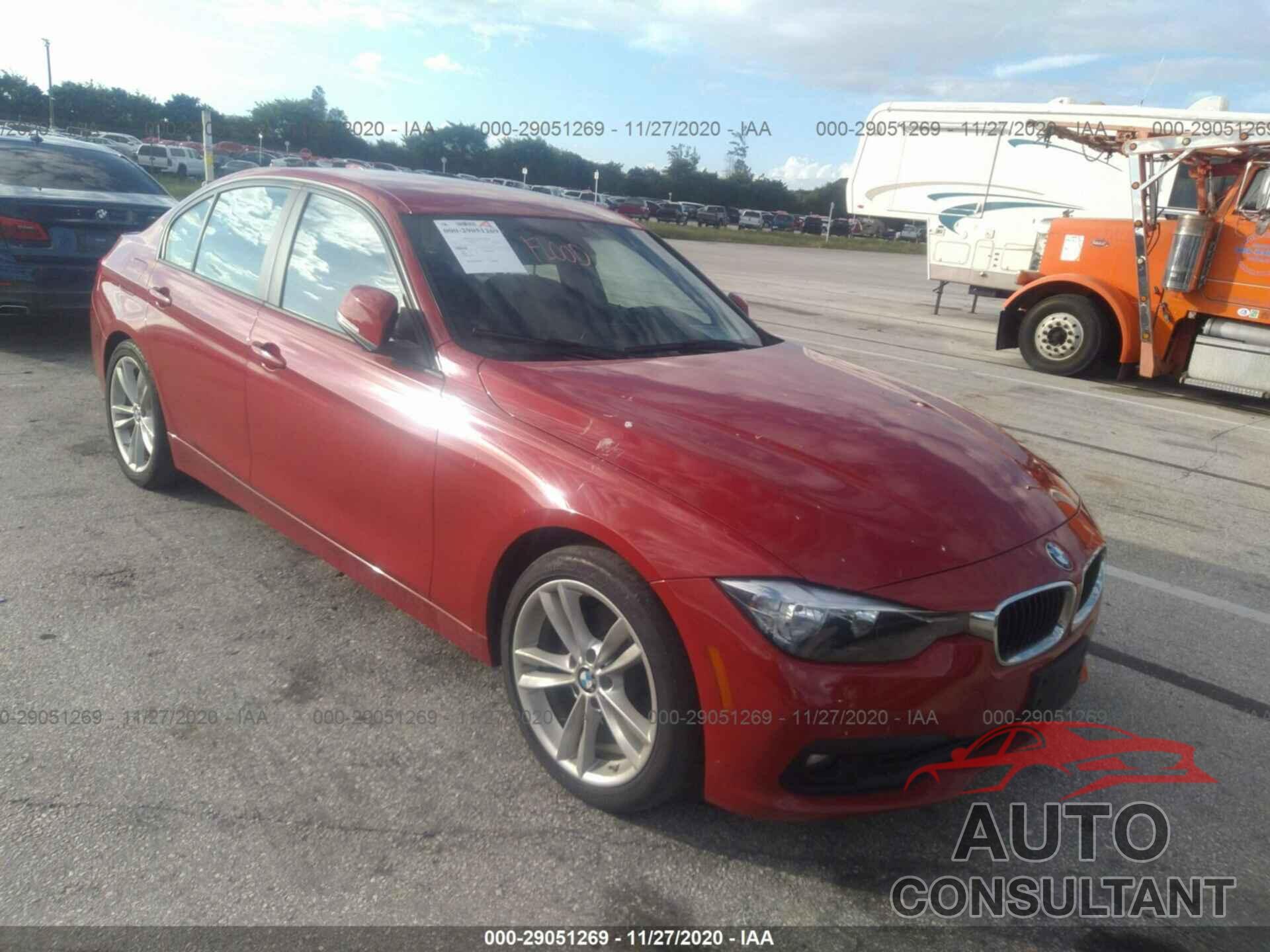 BMW 3 SERIES 2016 - WBA8A9C56GK616471