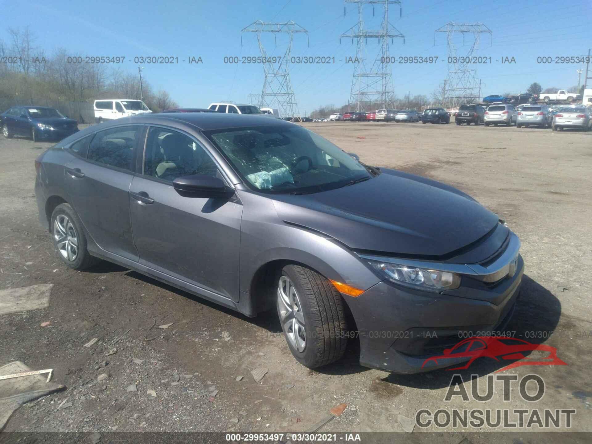 HONDA CIVIC SEDAN 2018 - 2HGFC2F58JH602692